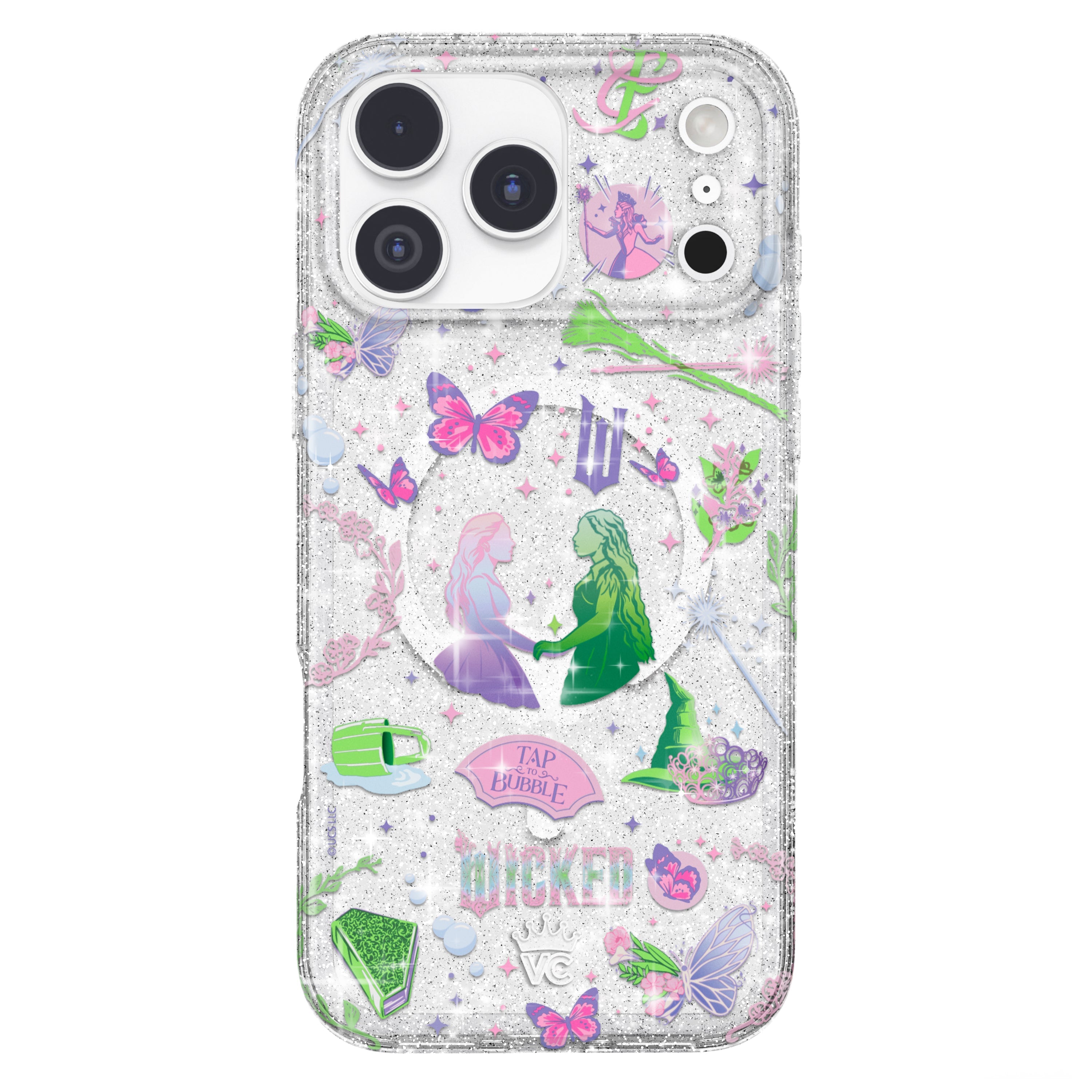 Wicked For Good Glitter iPhone Case