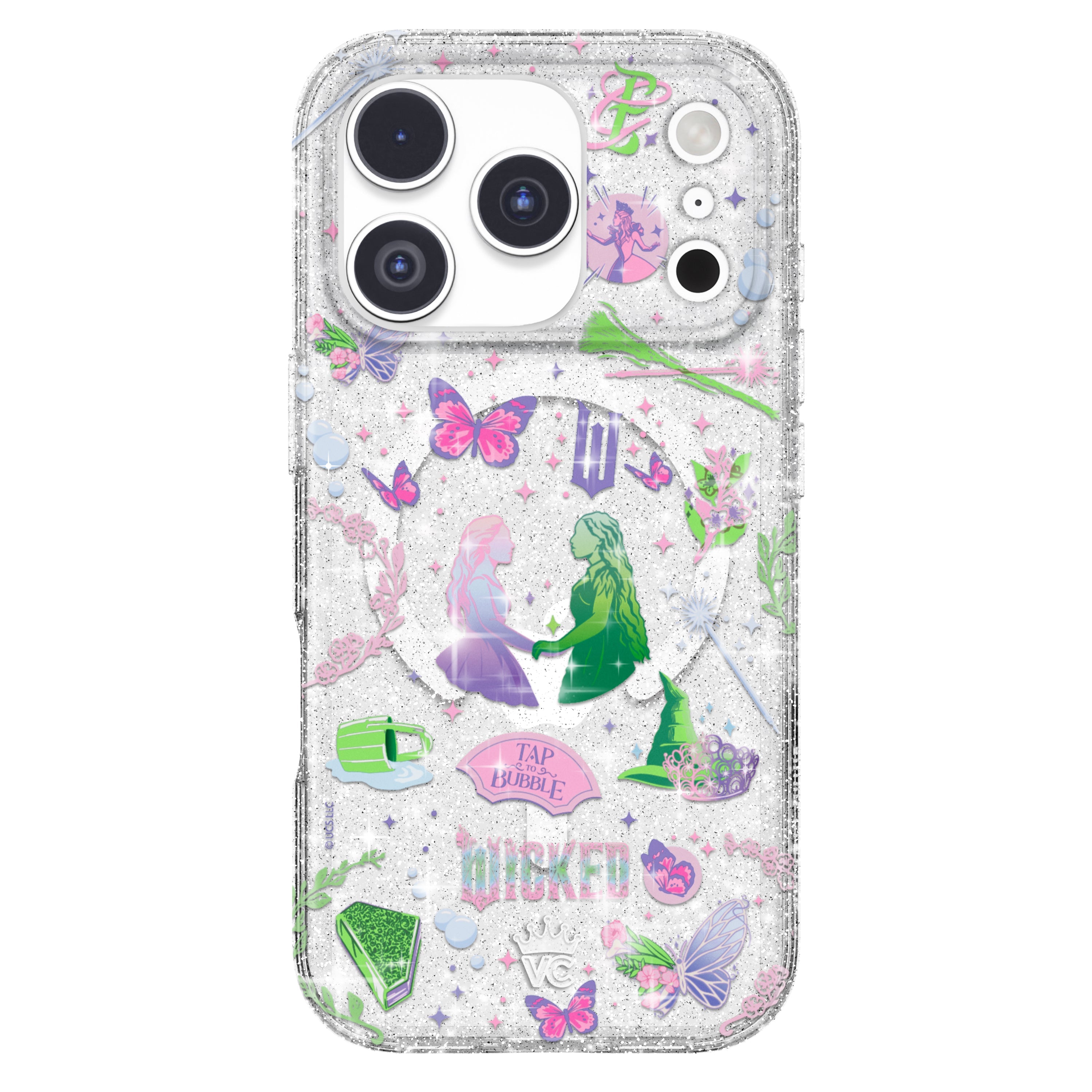 Wicked For Good Glitter iPhone Case