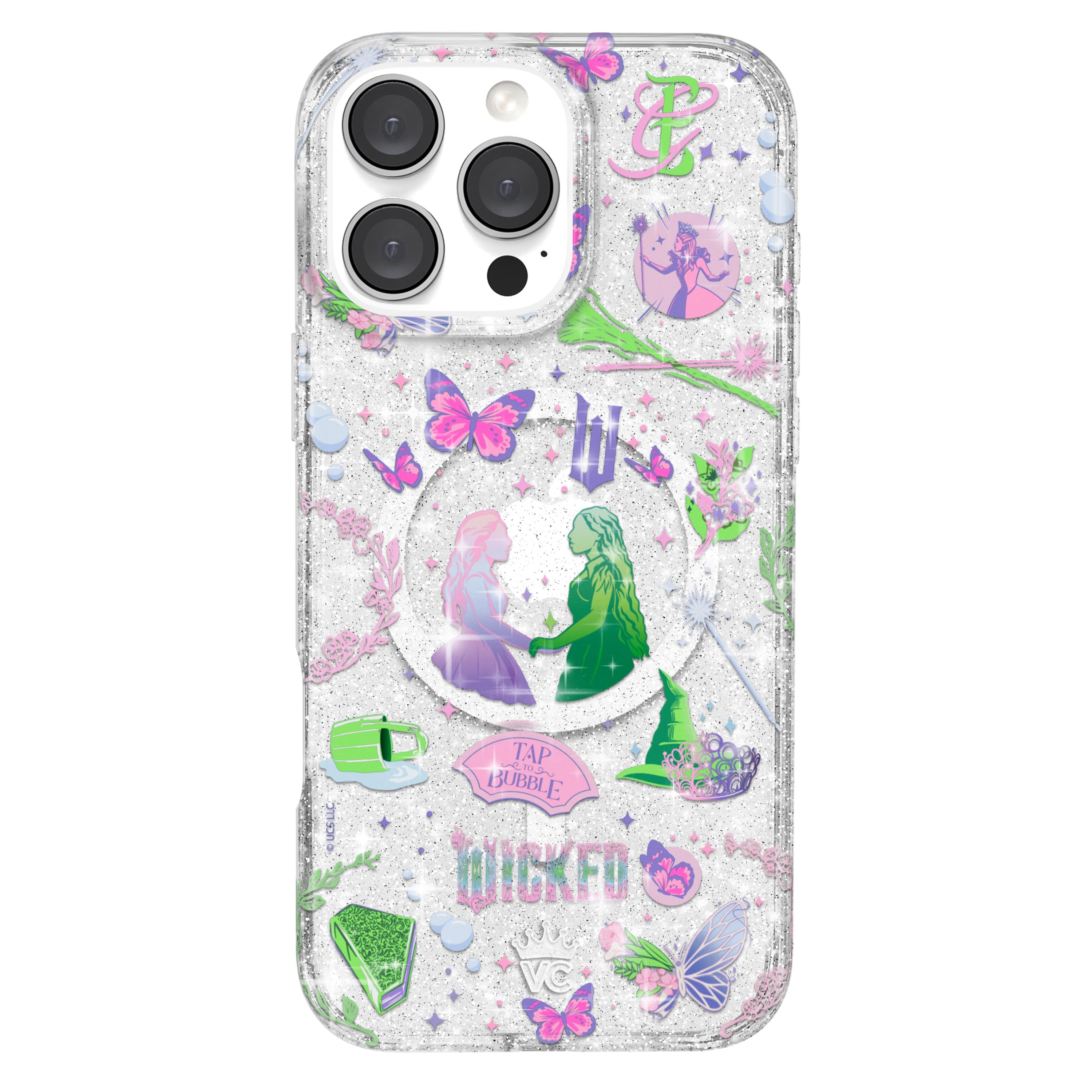 Wicked For Good Glitter iPhone Case