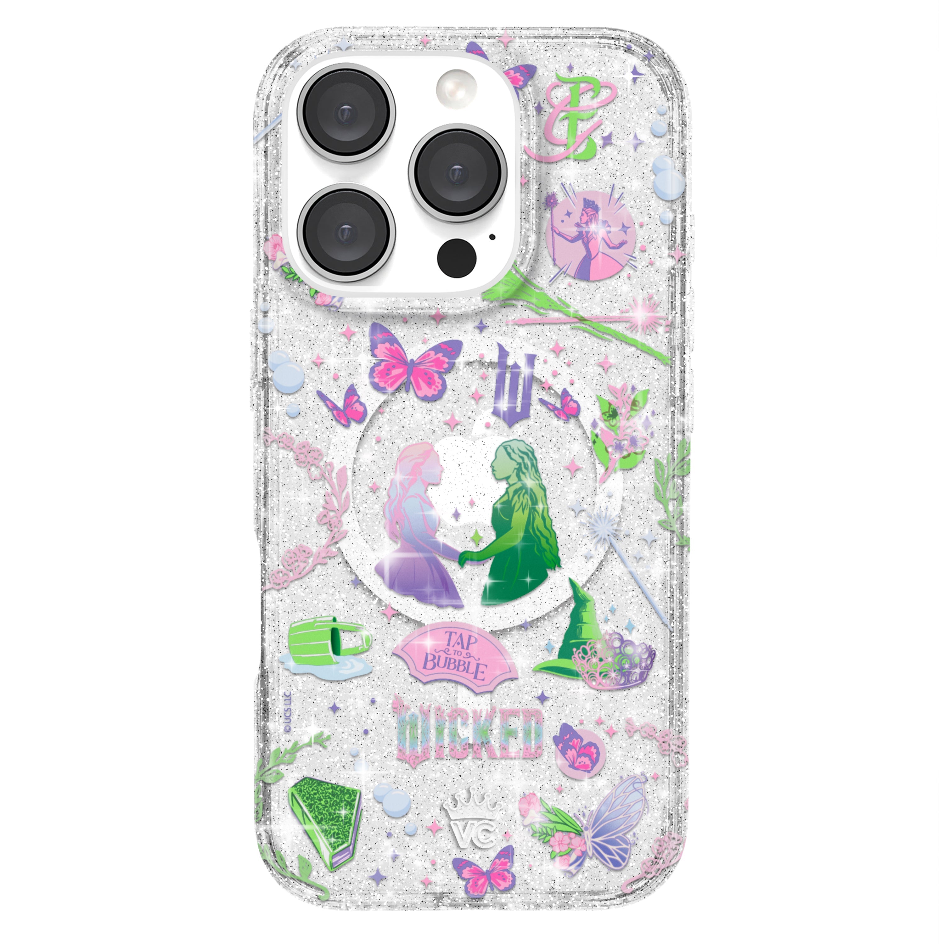 Wicked For Good Glitter iPhone Case