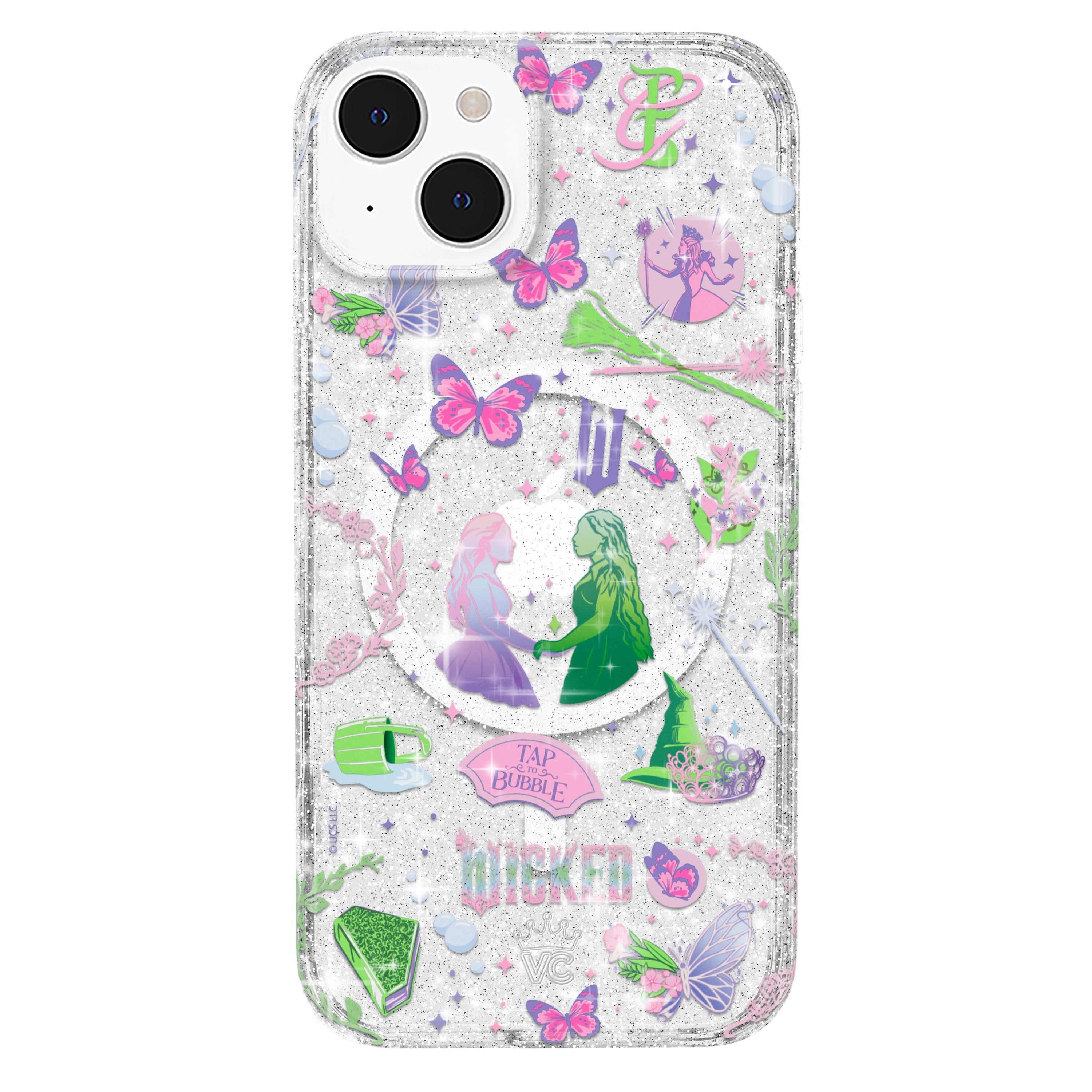 Wicked For Good Glitter iPhone Case