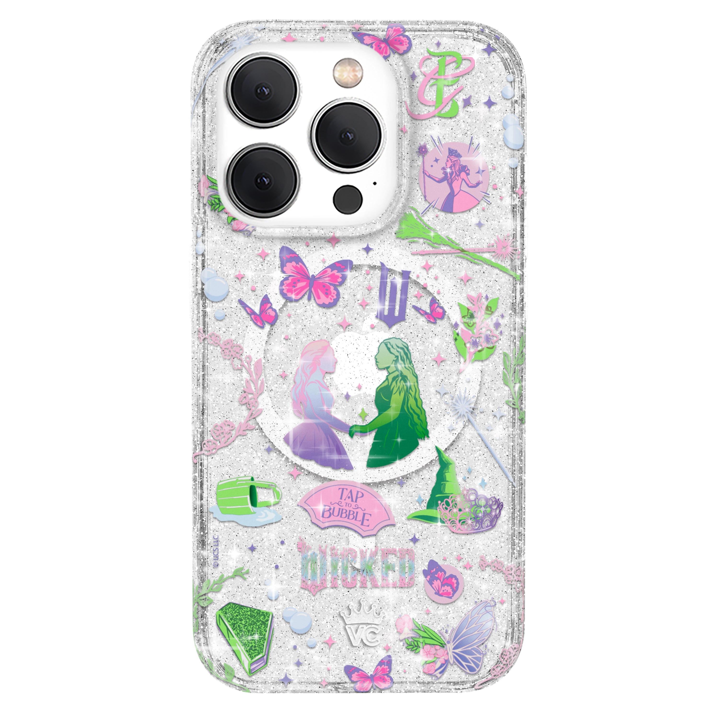 Wicked For Good Glitter iPhone Case