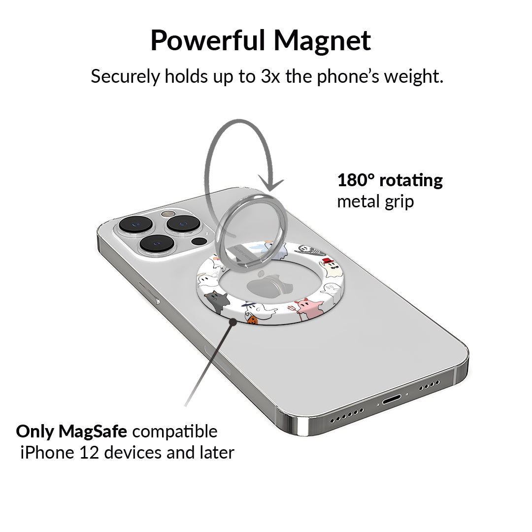 Ghosted Costume Party MagSafe Grip Ring