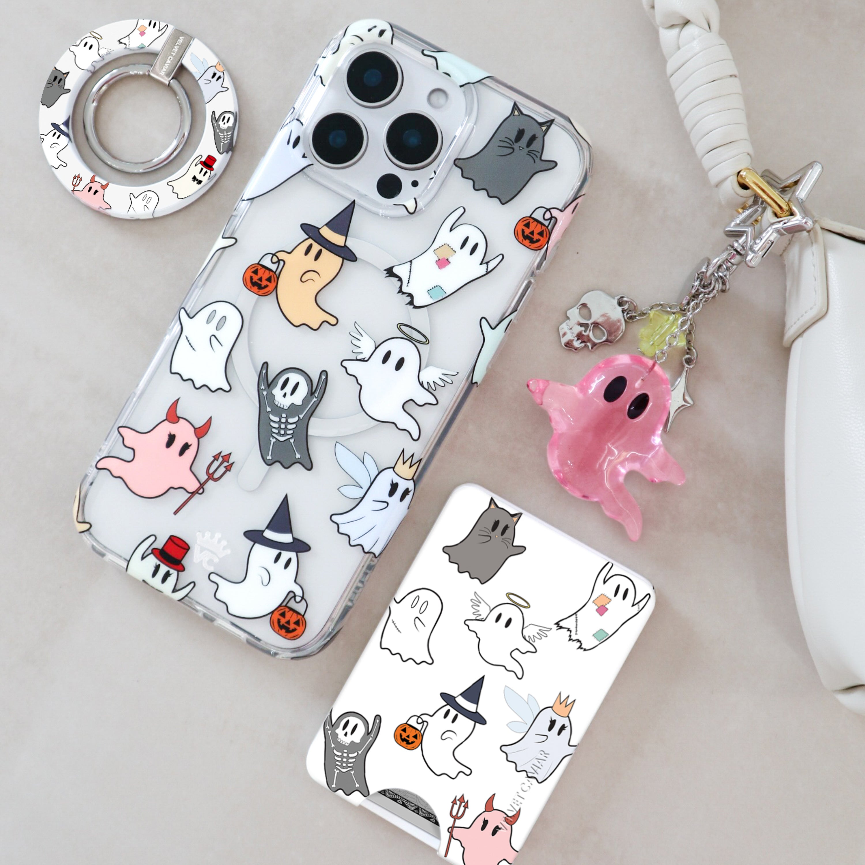 Ghosted Costume Party MagSafe Grip Ring