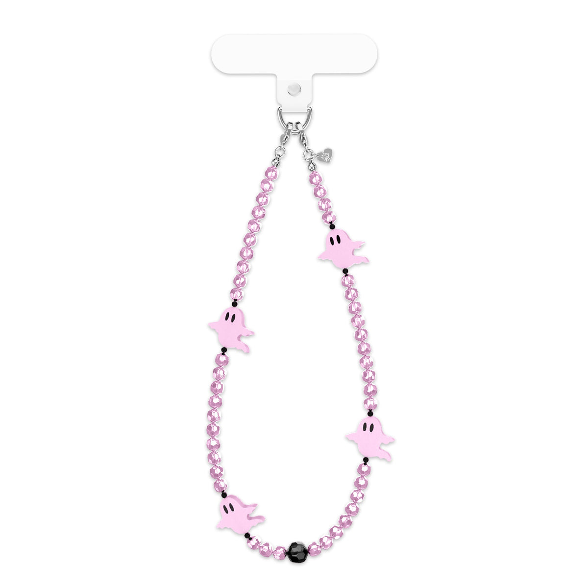 Ghosted Pink Phone Charm