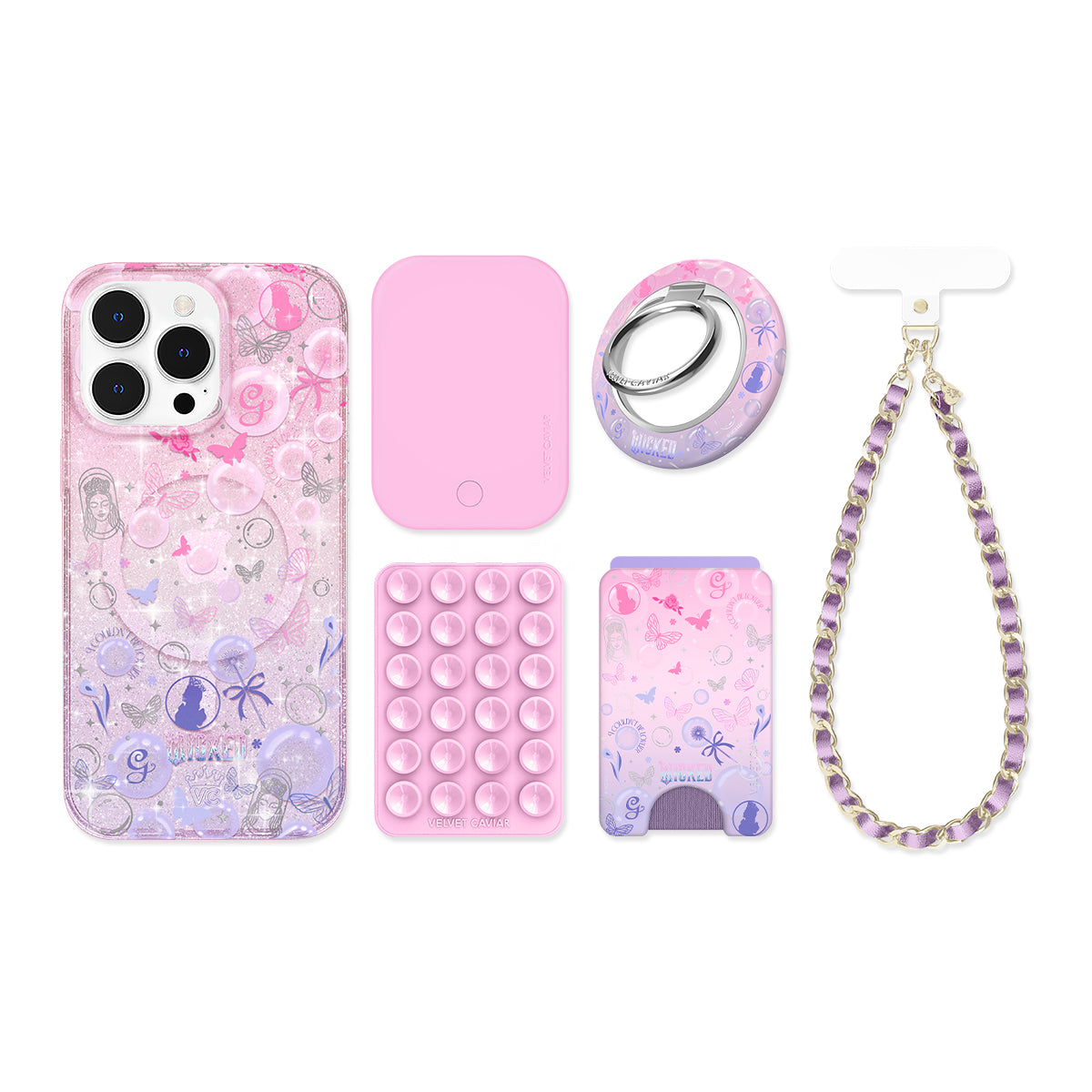 Wicked Glinda's Bubble Glitter iPhone Bundle