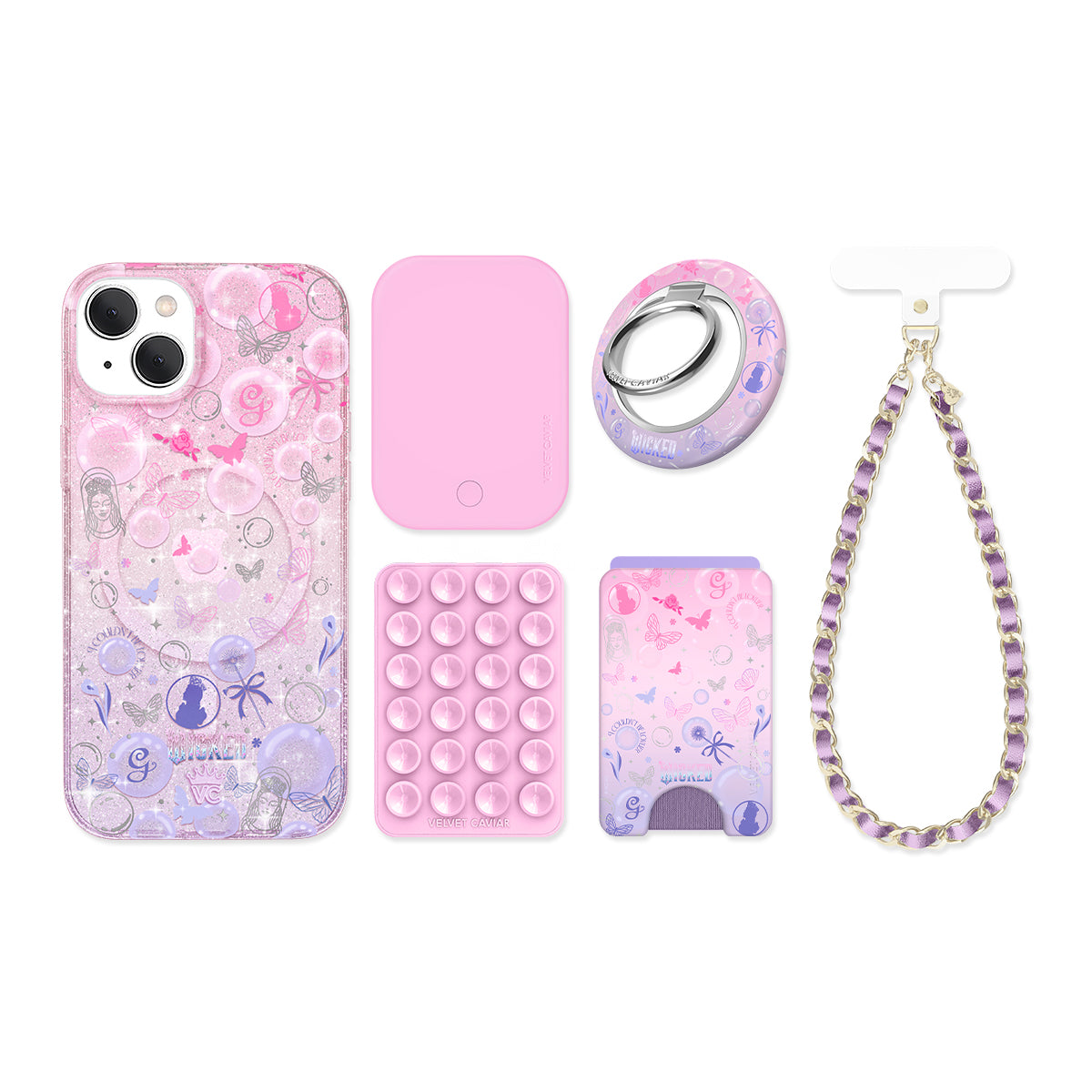 Wicked Glinda's Bubble Glitter iPhone Bundle