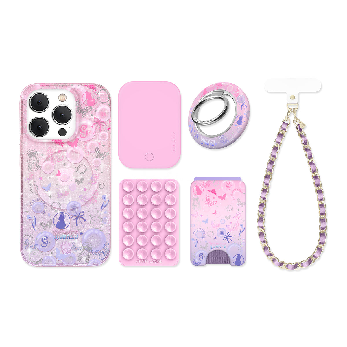 Wicked Glinda's Bubble Glitter iPhone Bundle