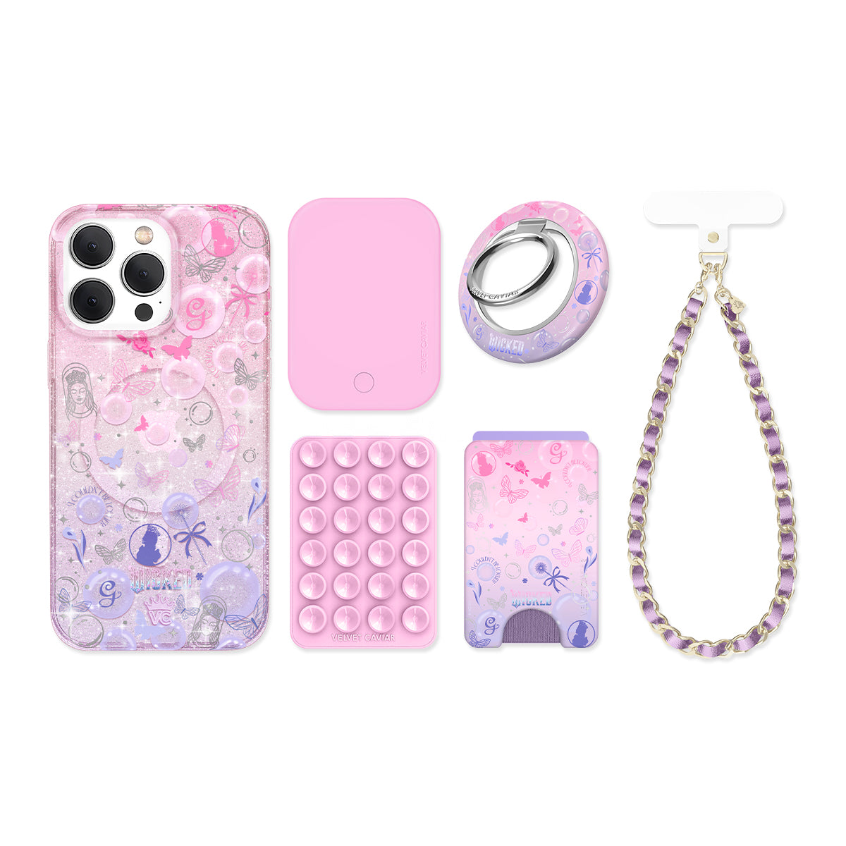 Wicked Glinda's Bubble Glitter iPhone Bundle