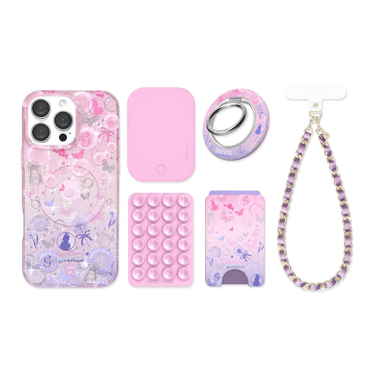 Wicked Glinda's Bubble Glitter iPhone Bundle