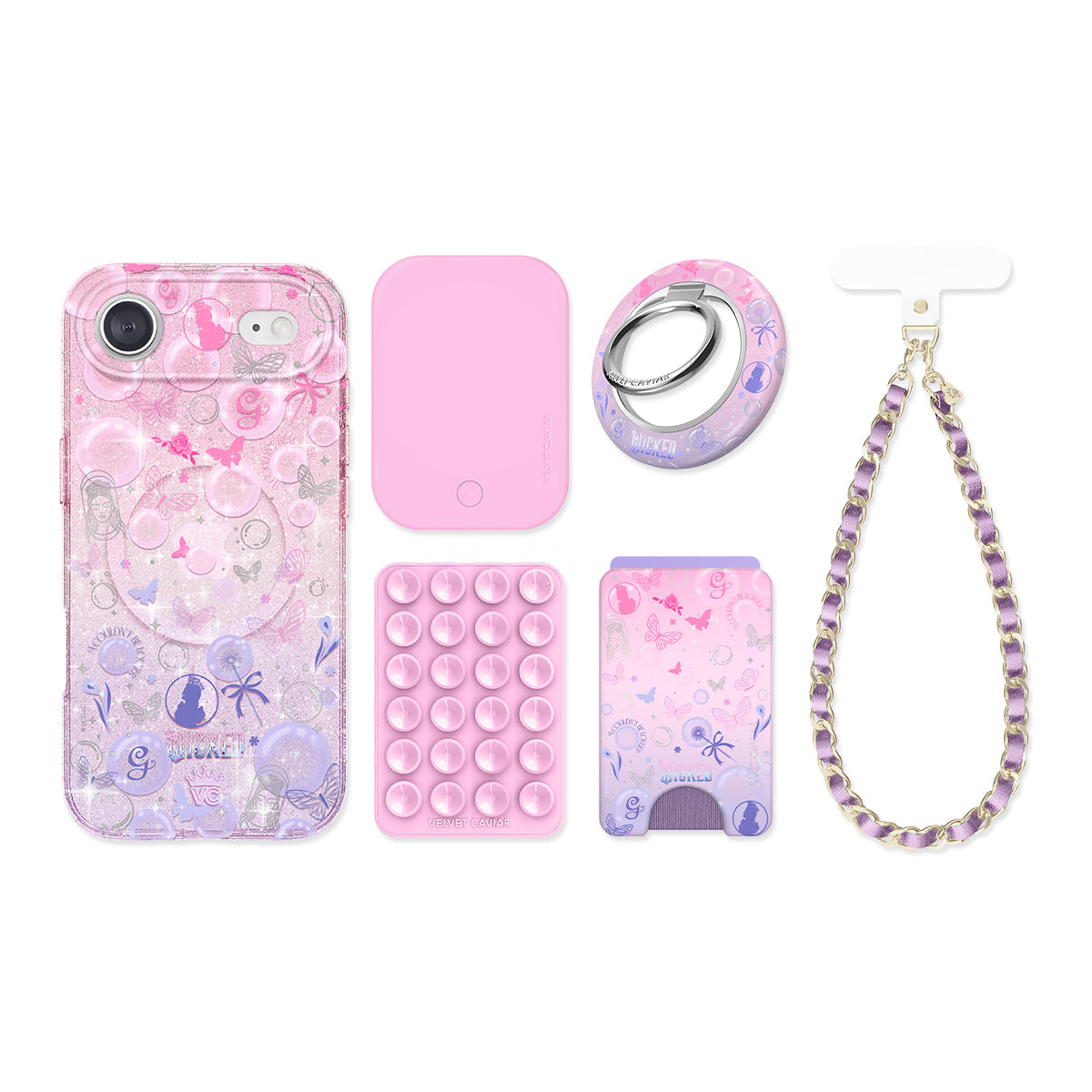 Wicked Glinda's Bubble Glitter iPhone Bundle