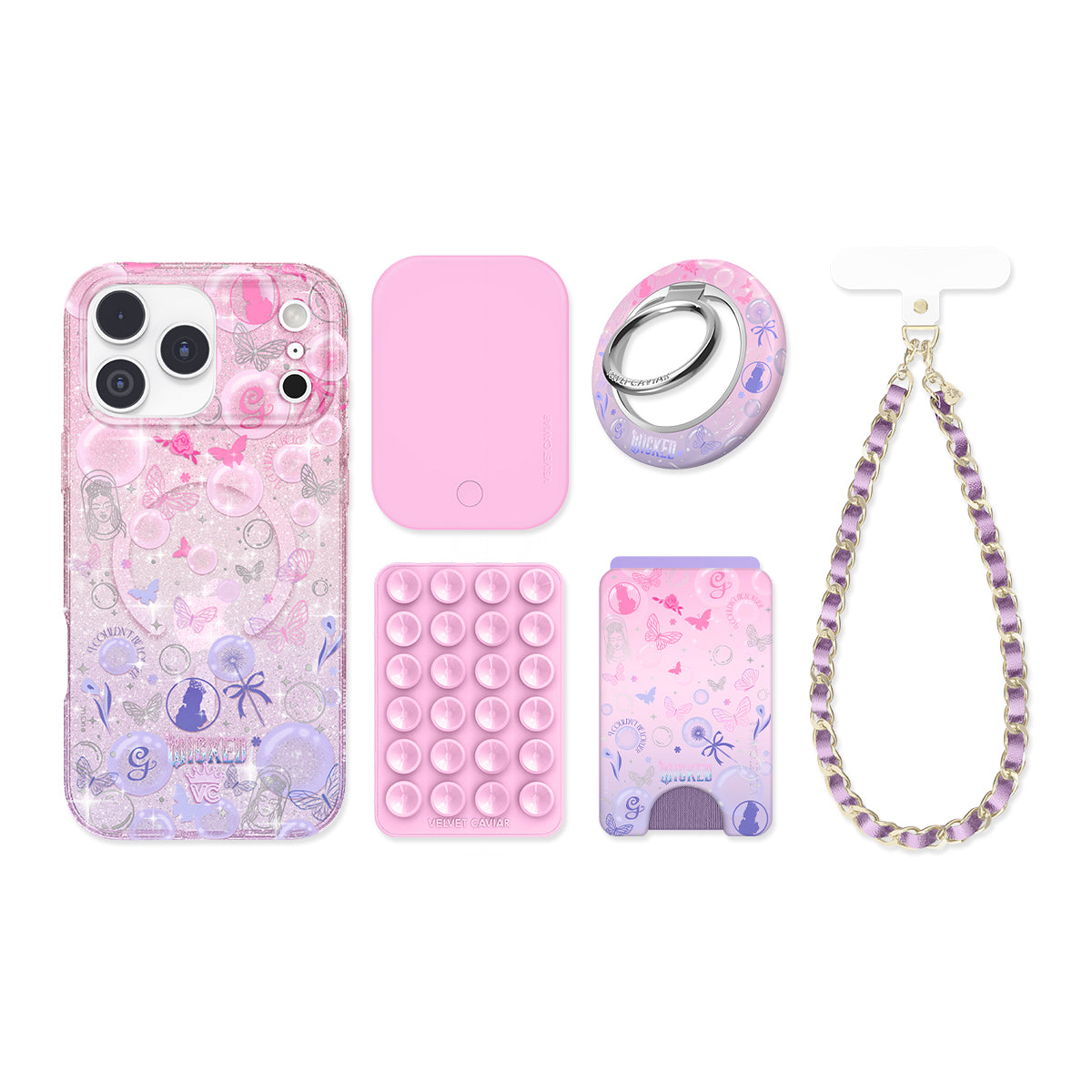 Wicked Glinda's Bubble Glitter iPhone Bundle