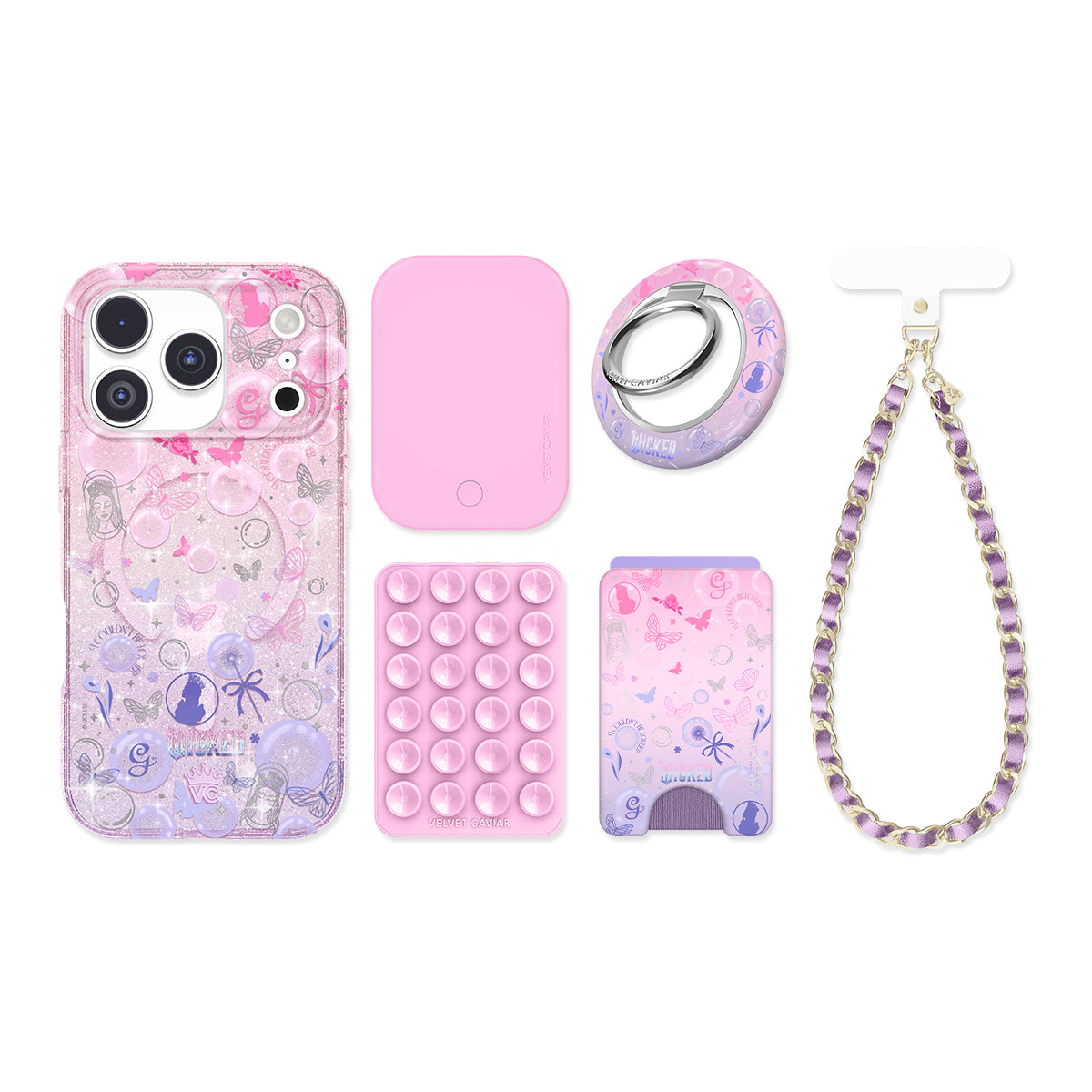 Wicked Glinda's Bubble Glitter iPhone Bundle