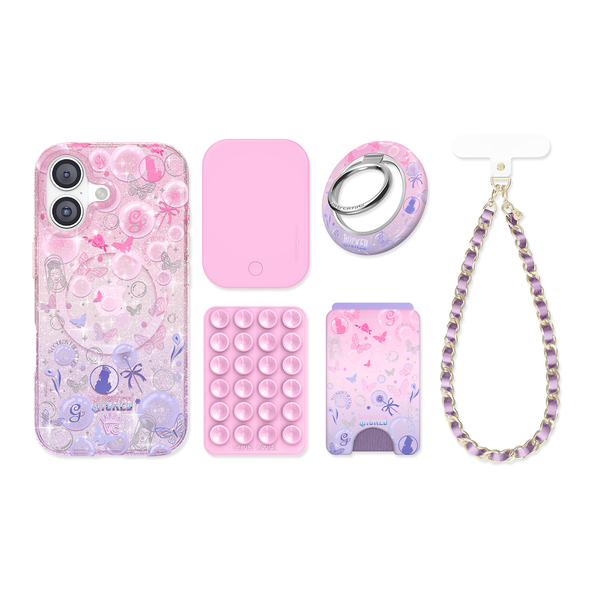 Wicked Glinda's Bubble Glitter iPhone Bundle