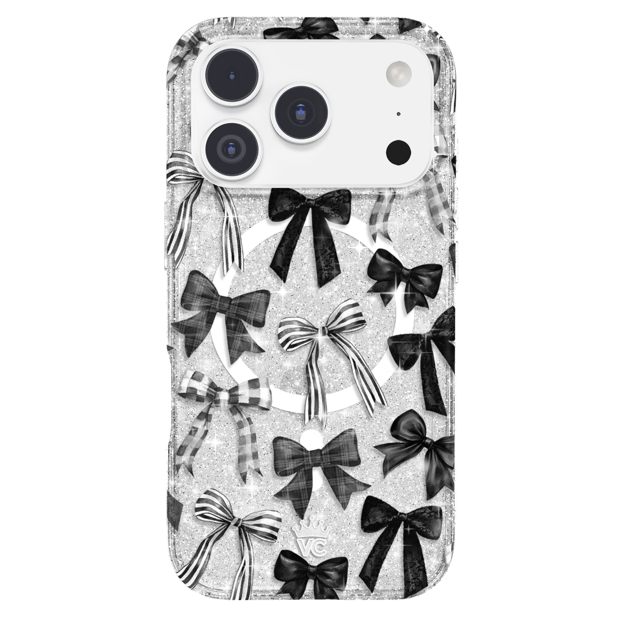 Gothic Bows iPhone Case