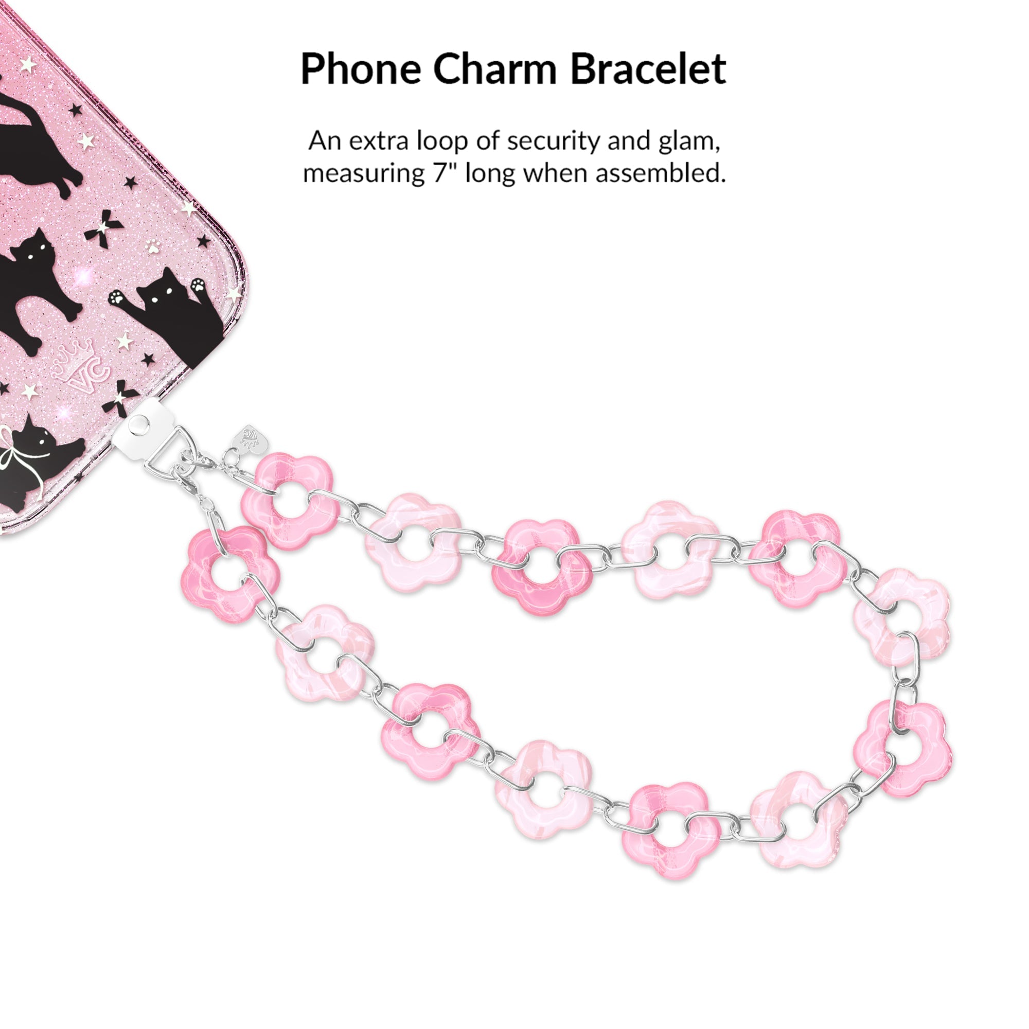 Lucky Kittens Glitter iPhone Bundle Set