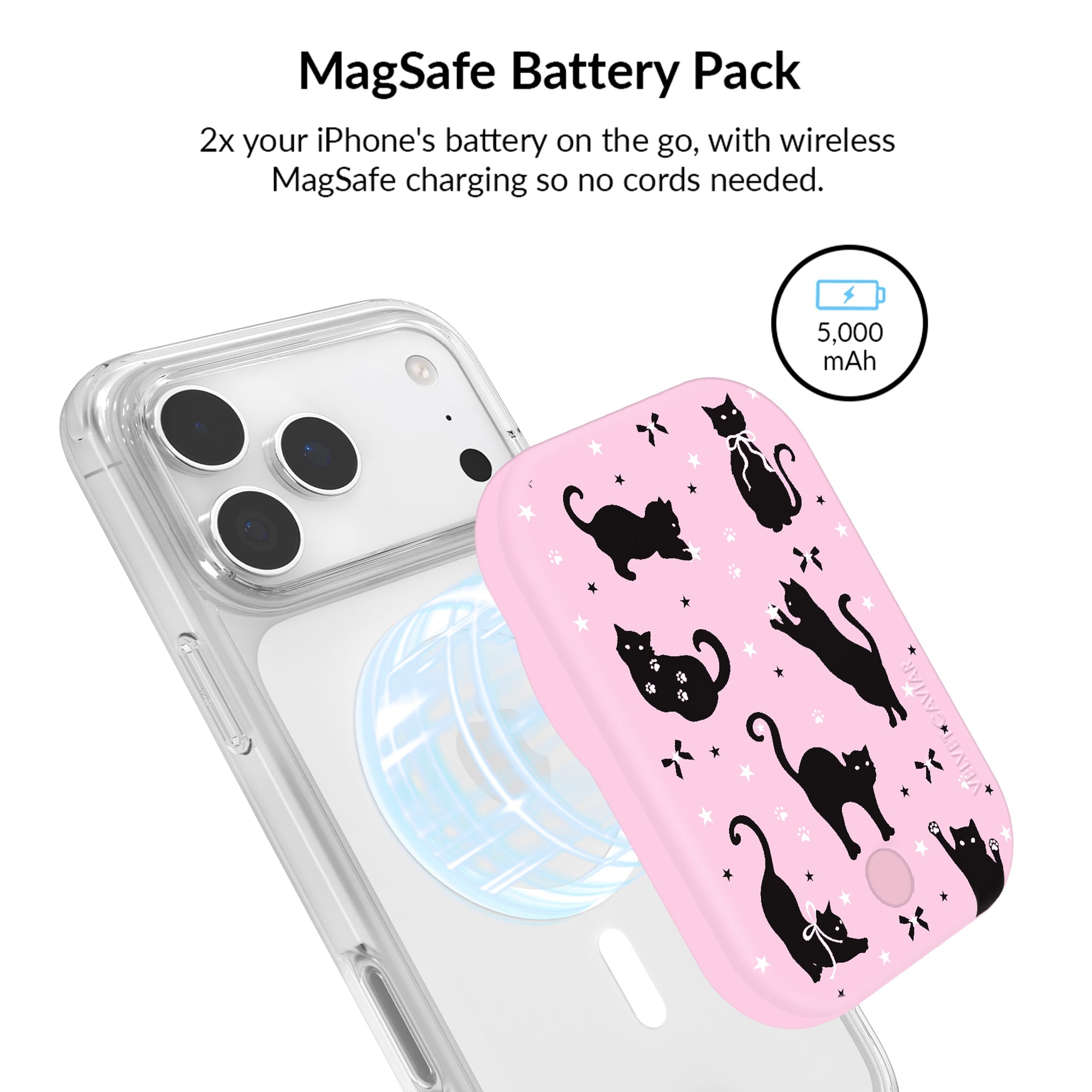 Lucky Kittens Glitter iPhone Bundle Set