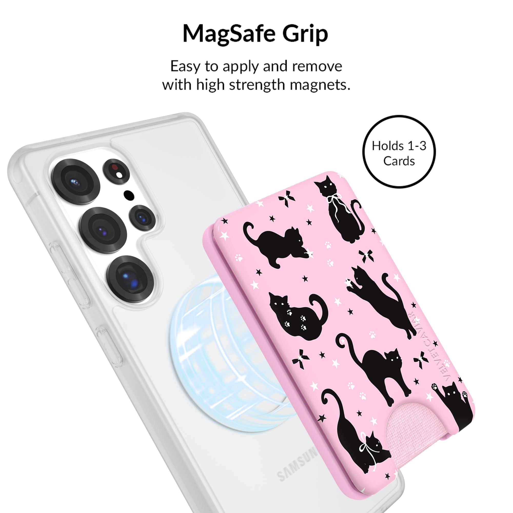Lucky Kittens Glitter Samsung Bundle Set