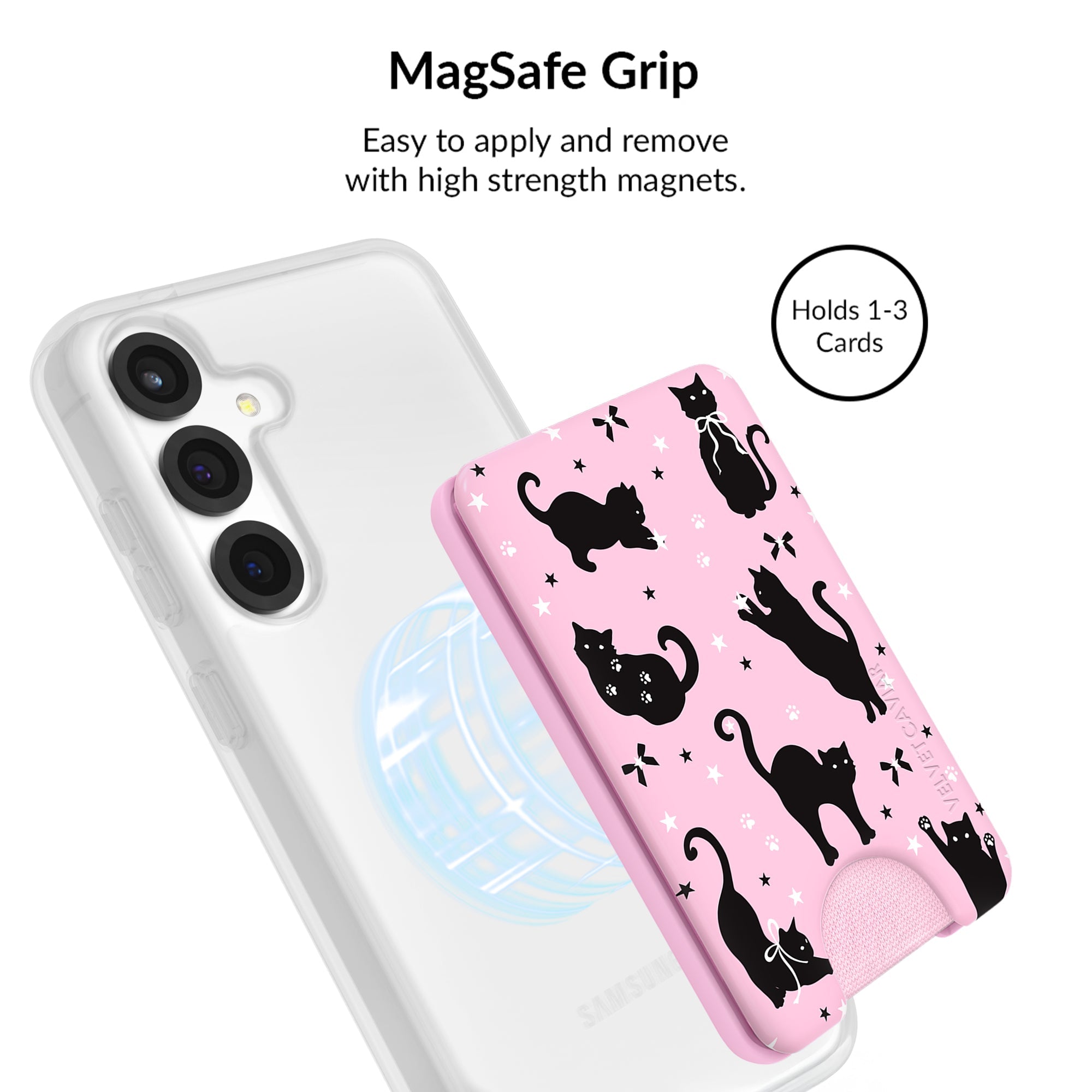 Lucky Kittens Glitter Samsung Bundle Set