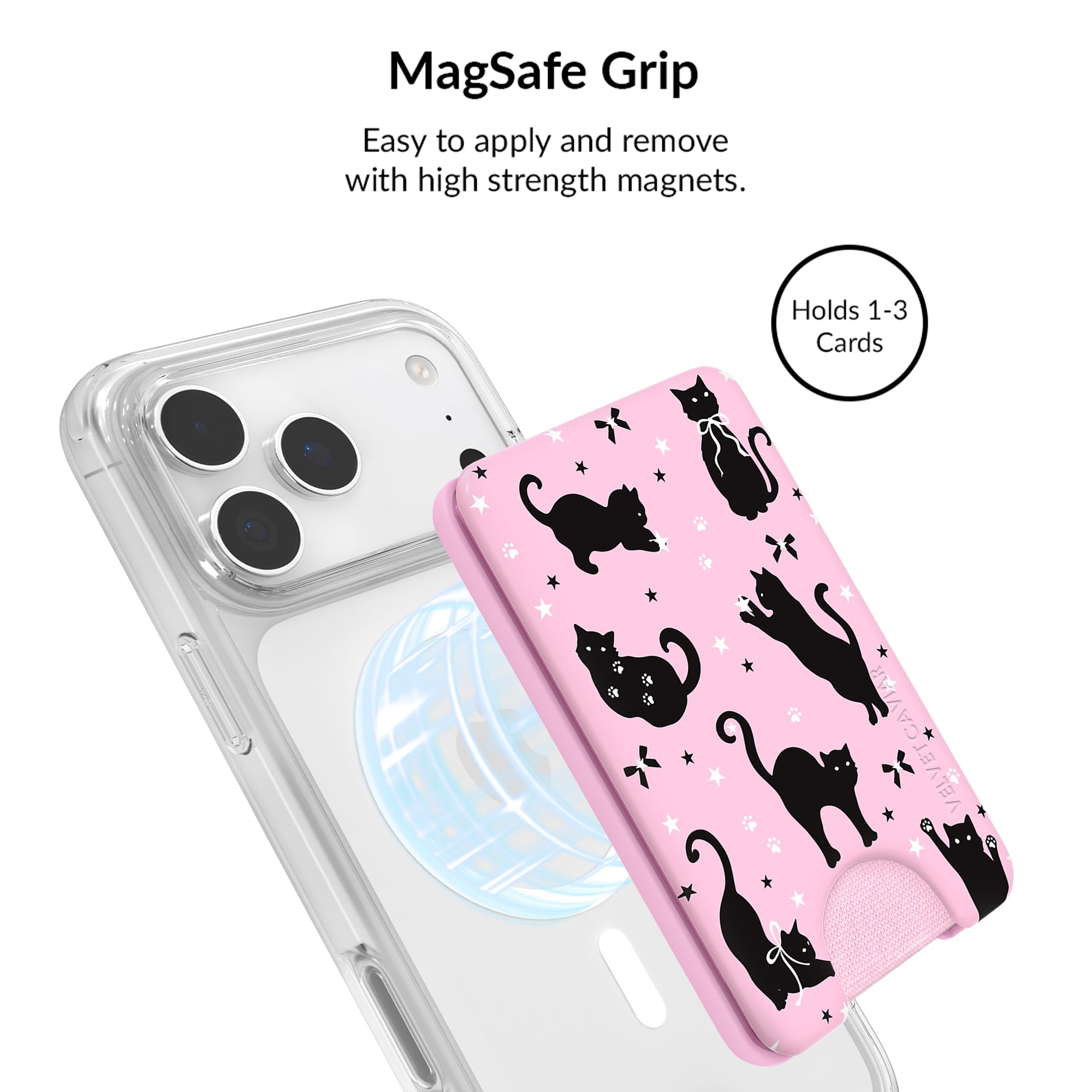 Lucky Kittens Glitter iPhone Bundle Set