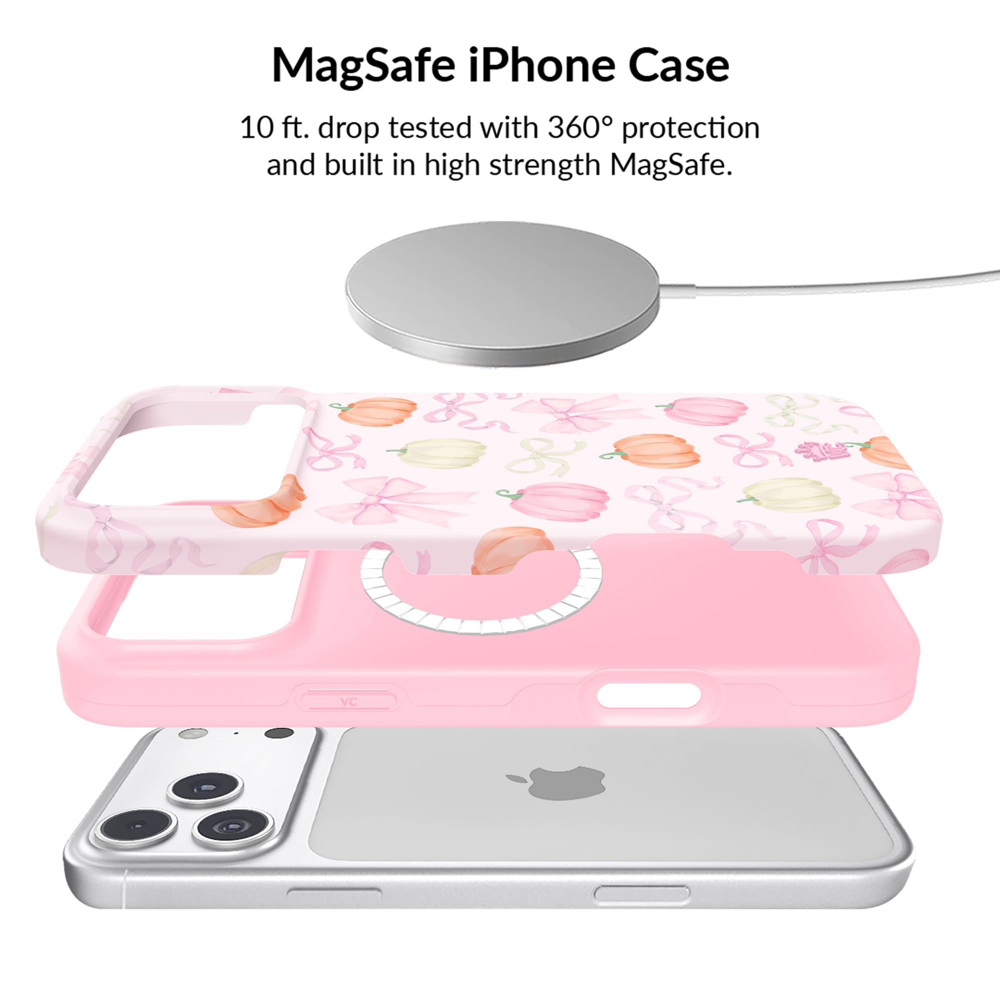 Pink Pumpkin Princess iPhone Bundle Set