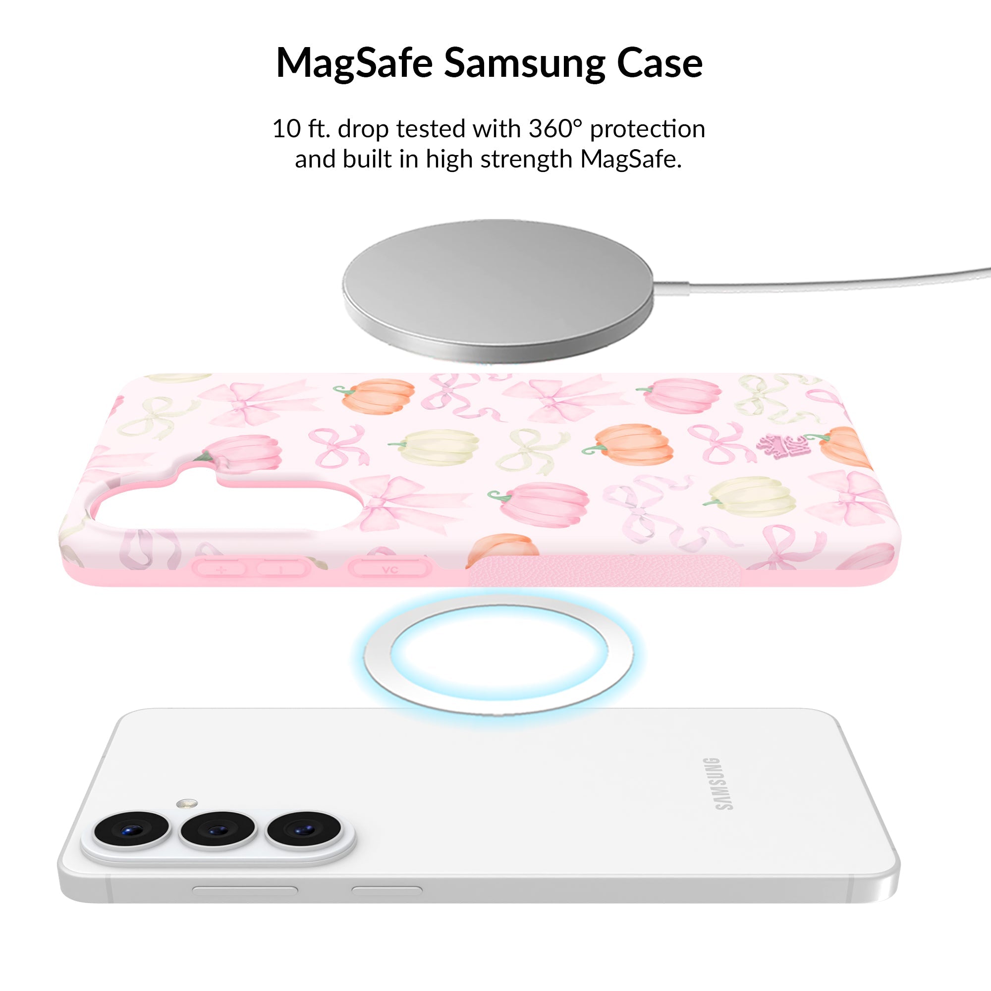 Pink Pumpkin Princess Samsung Bundle Set