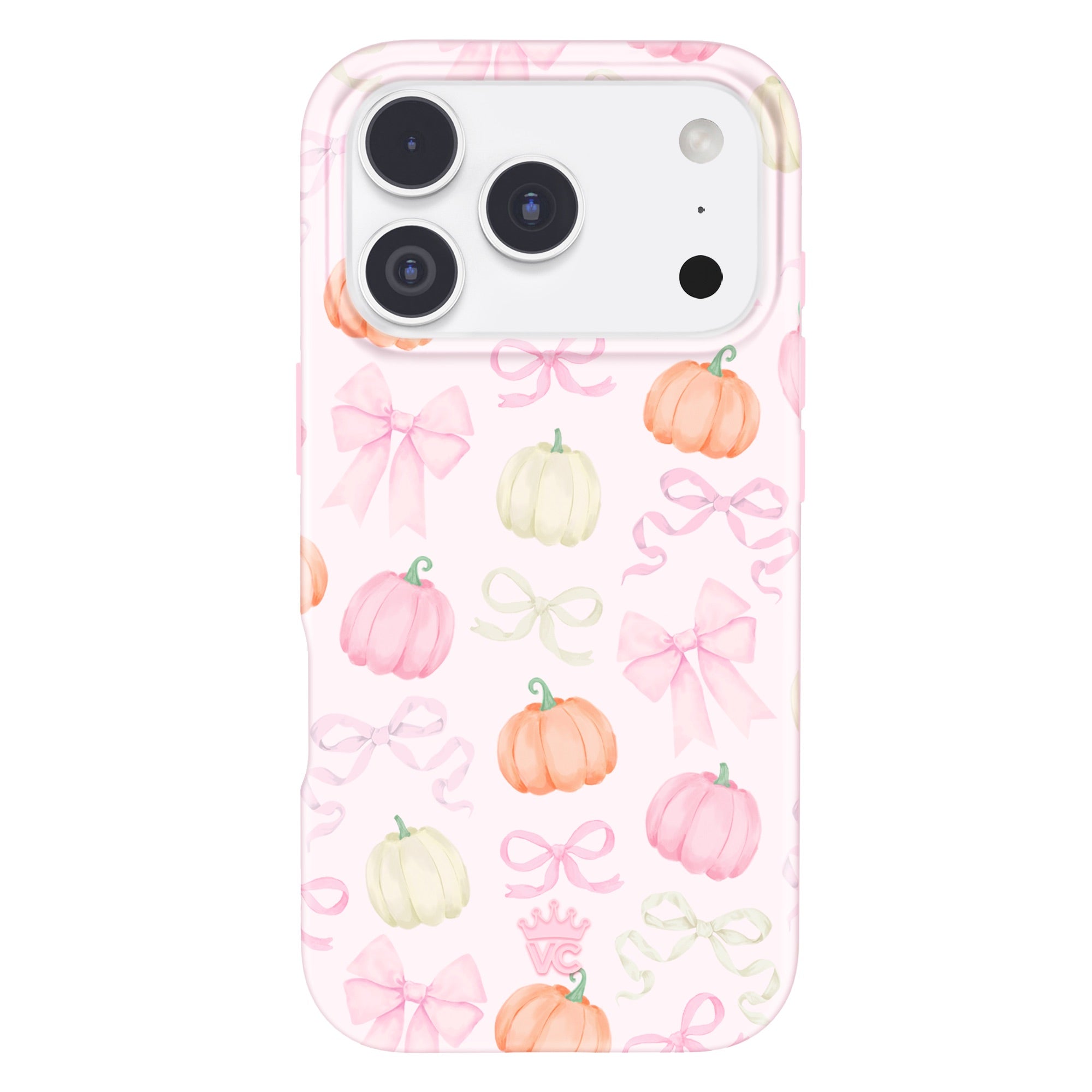 Pink Pumpkin Princess iPhone Case