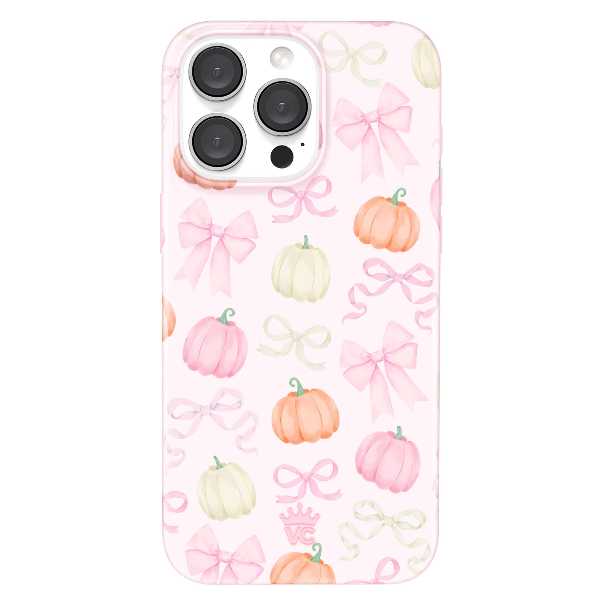 Pink Pumpkin Princess iPhone Case