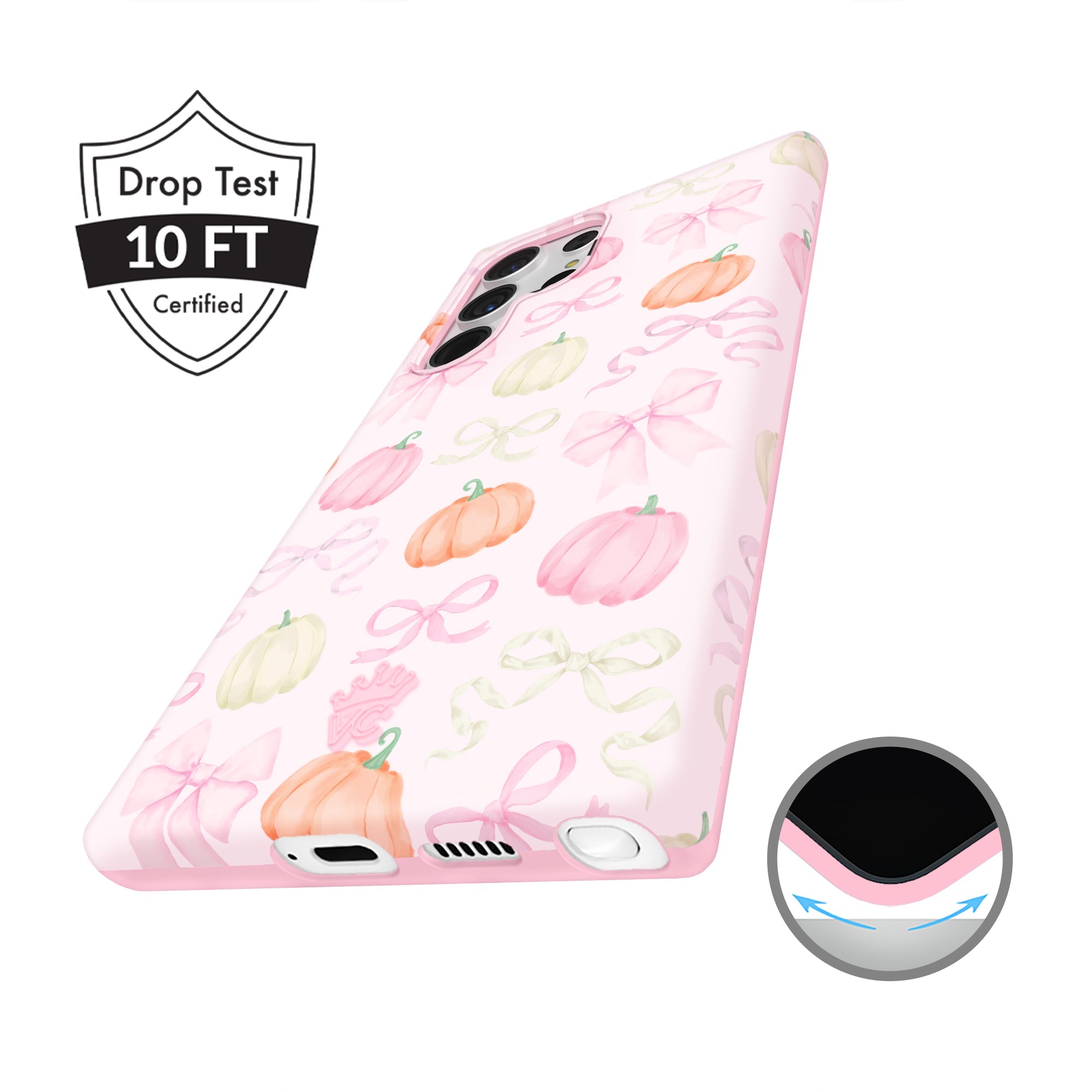 Pink Pumpkin Princess Samsung Case