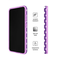 Violet Glow Polka Dot Samsung Case