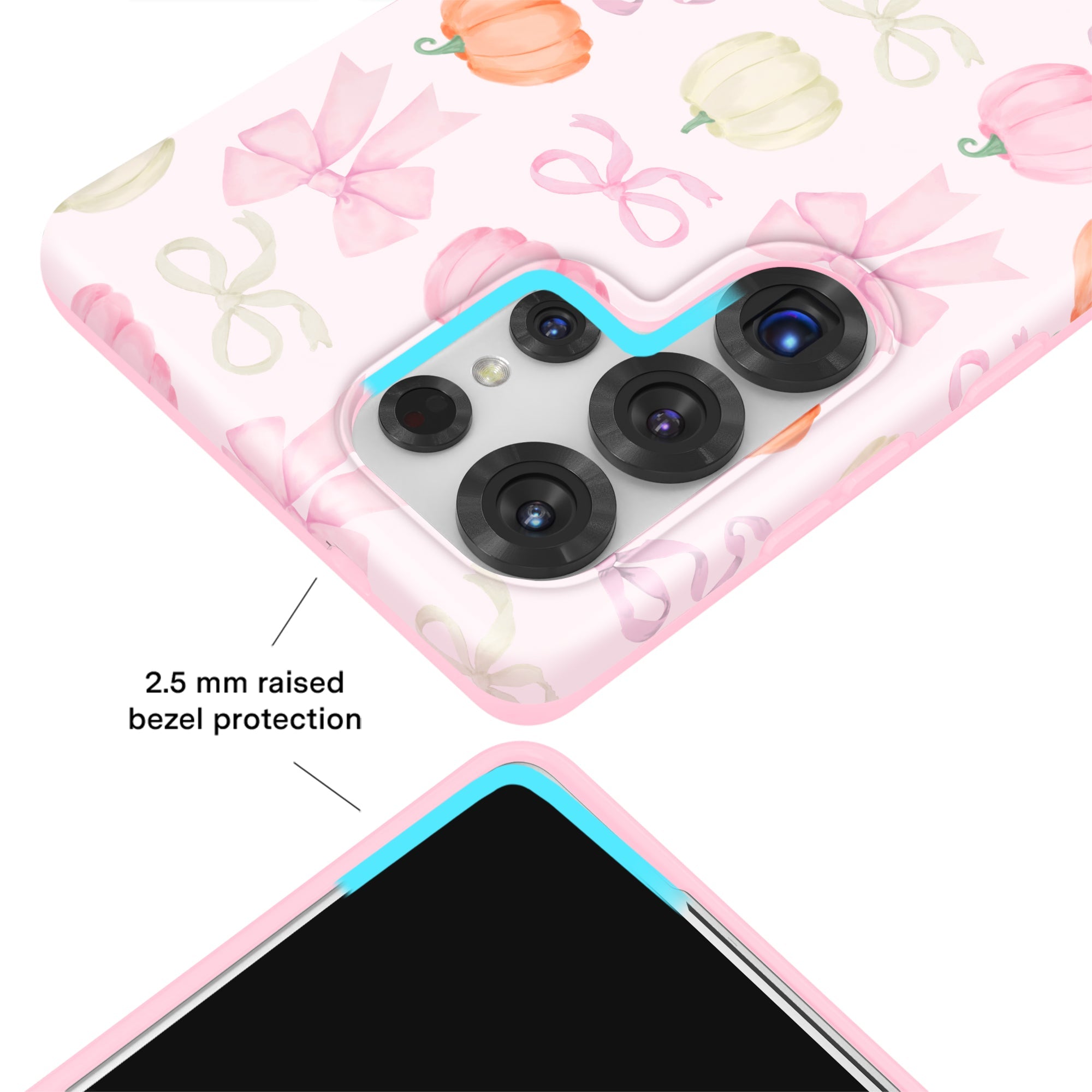 Pink Pumpkin Princess Samsung Case