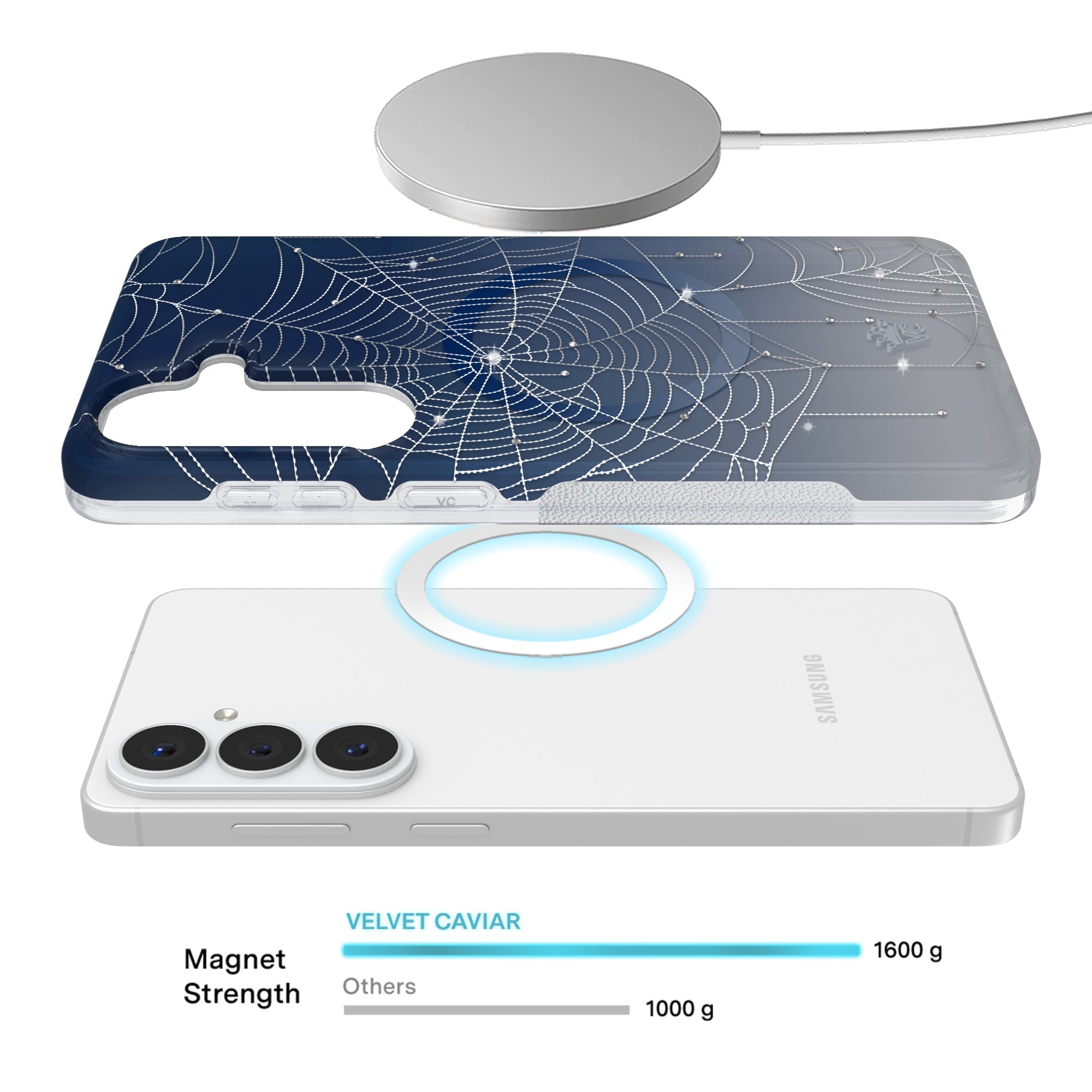 Widow's Web Crystal Samsung Case