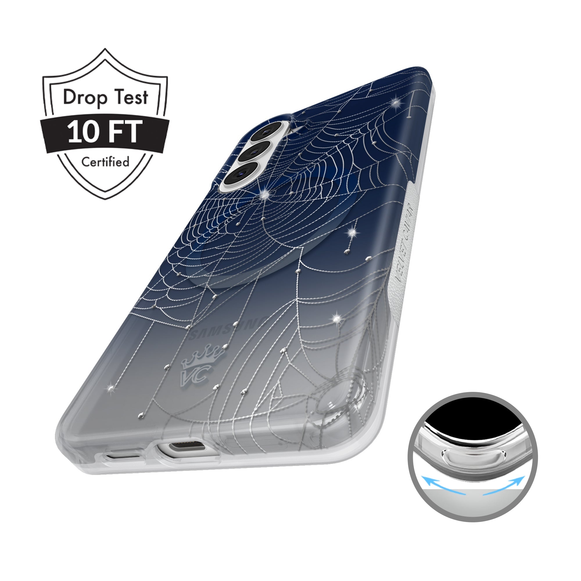 Widow's Web Crystal Samsung Case
