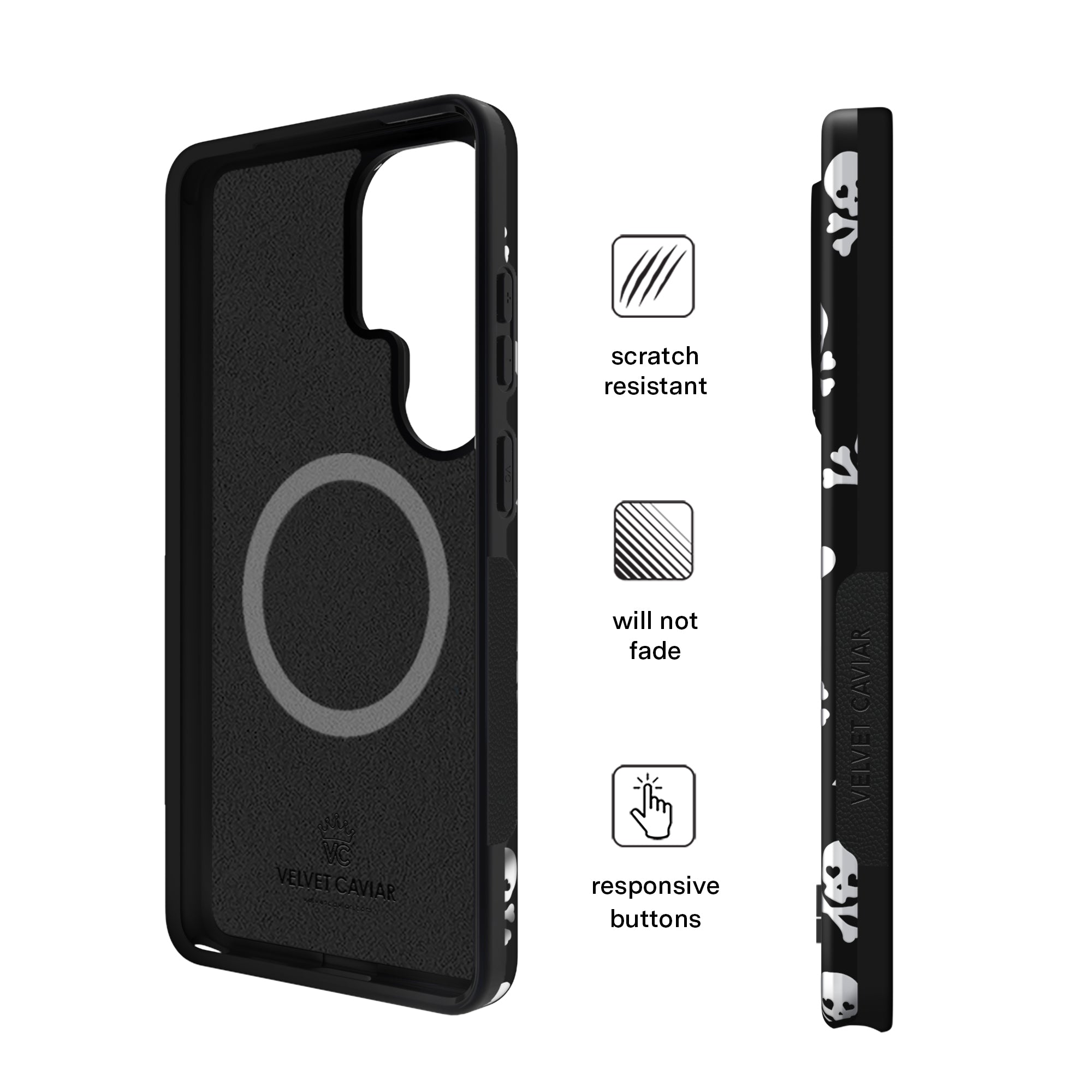 Chrome Skulls Samsung Case