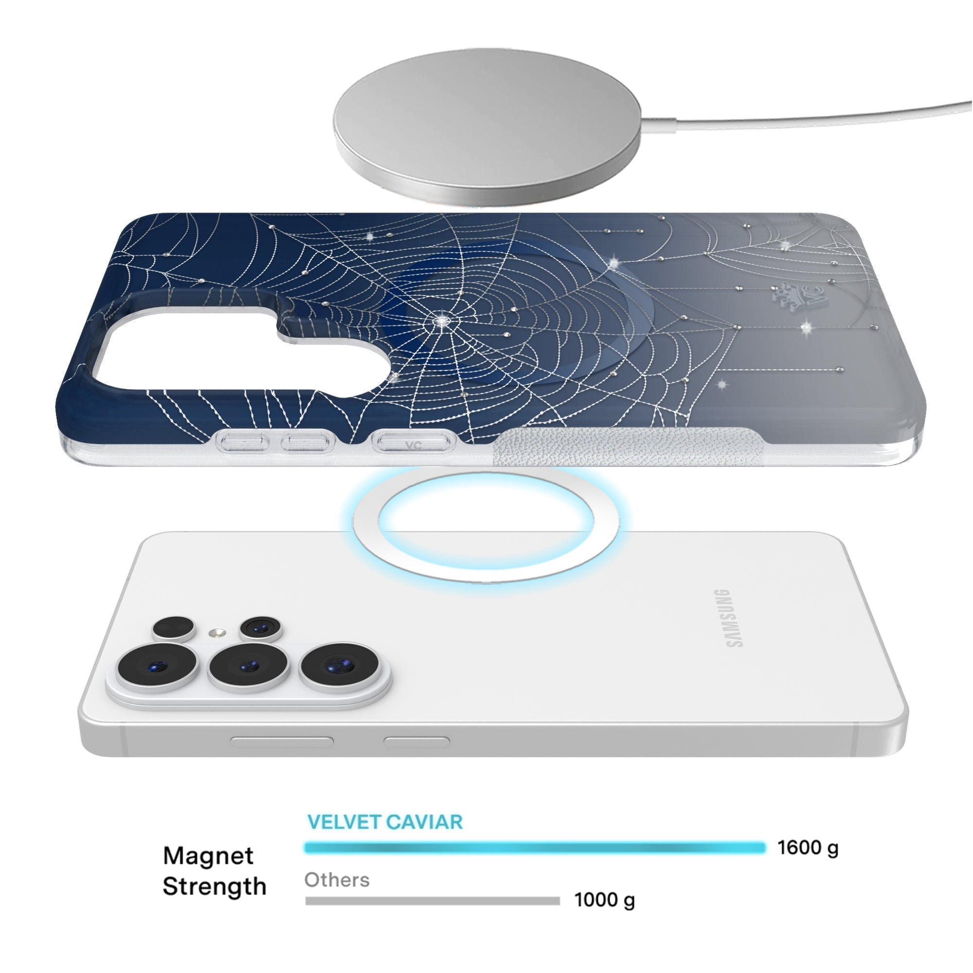 Widow's Web Crystal Samsung Case
