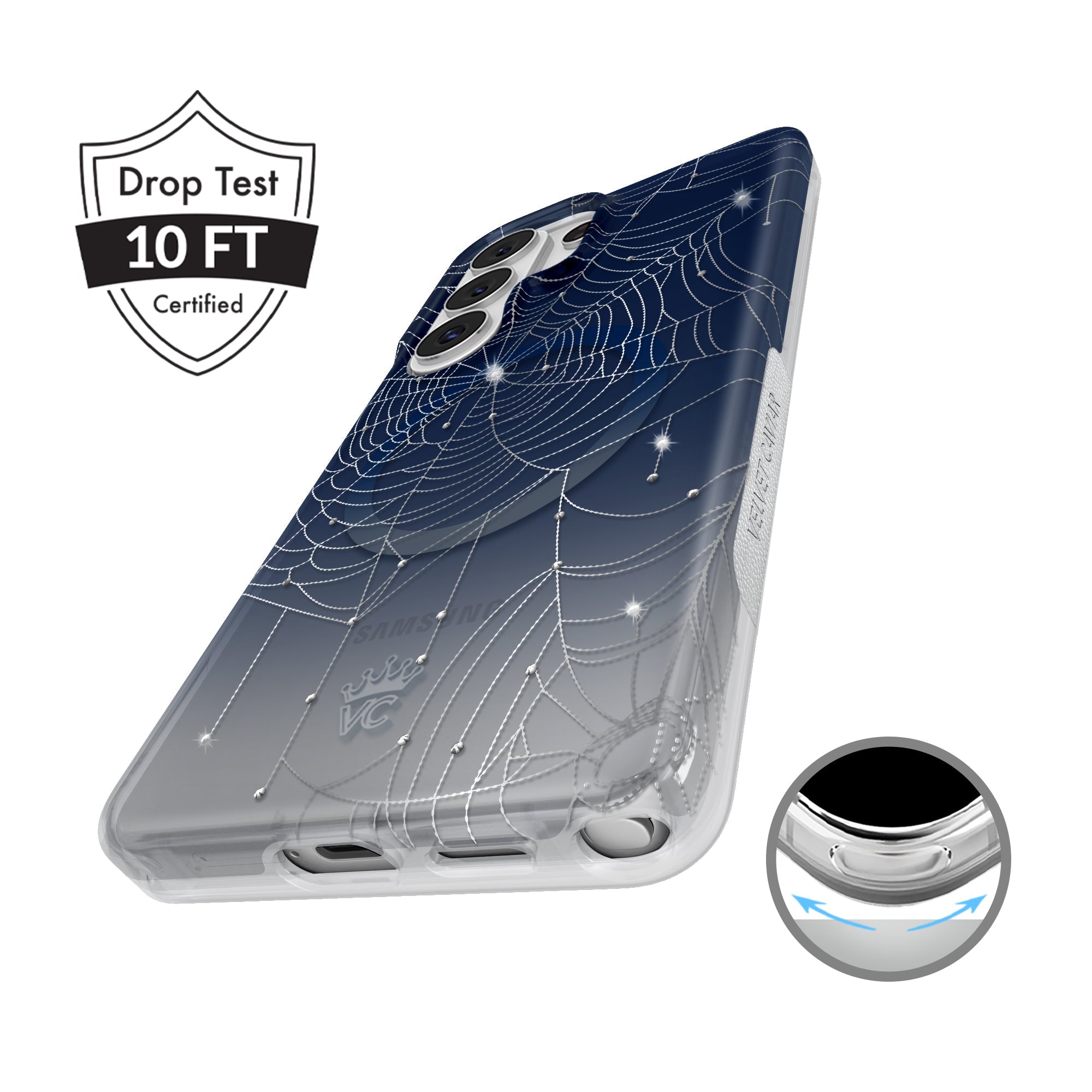 Widow's Web Crystal Samsung Case