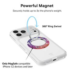 Snoopy Spooky Glitter MagSafe Grip Ring