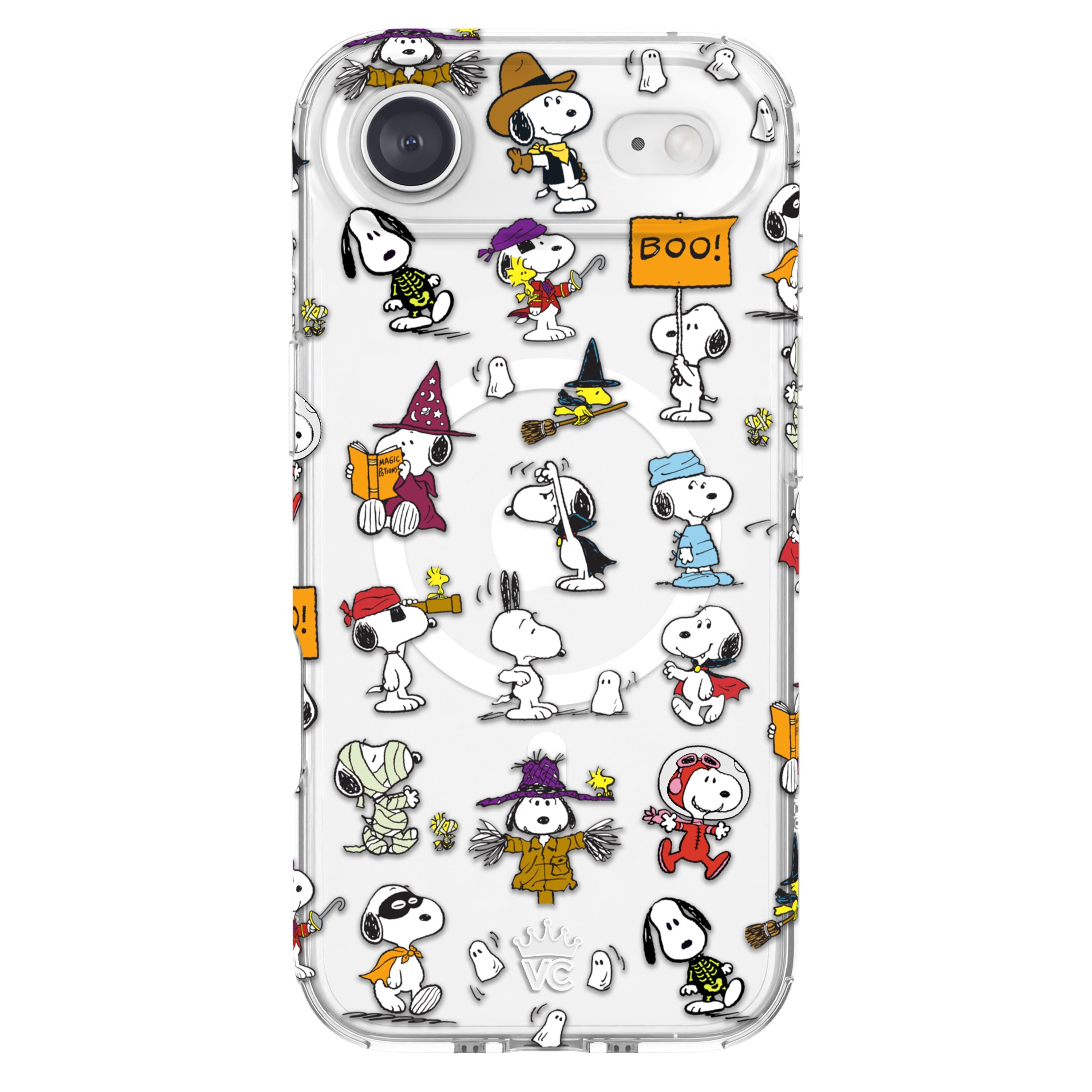 Snoopy Spooky Moods iPhone Case