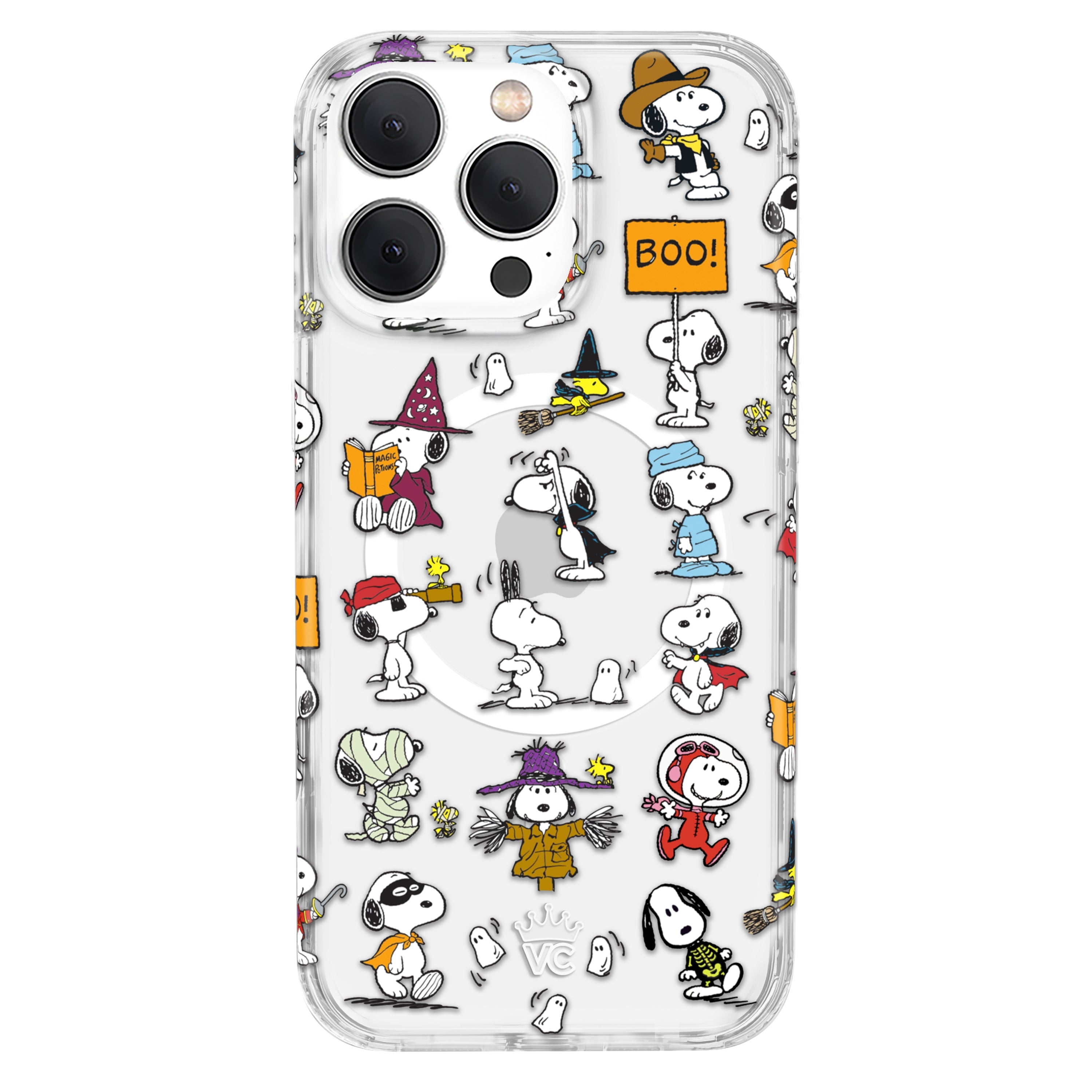 Snoopy Spooky Moods iPhone Case
