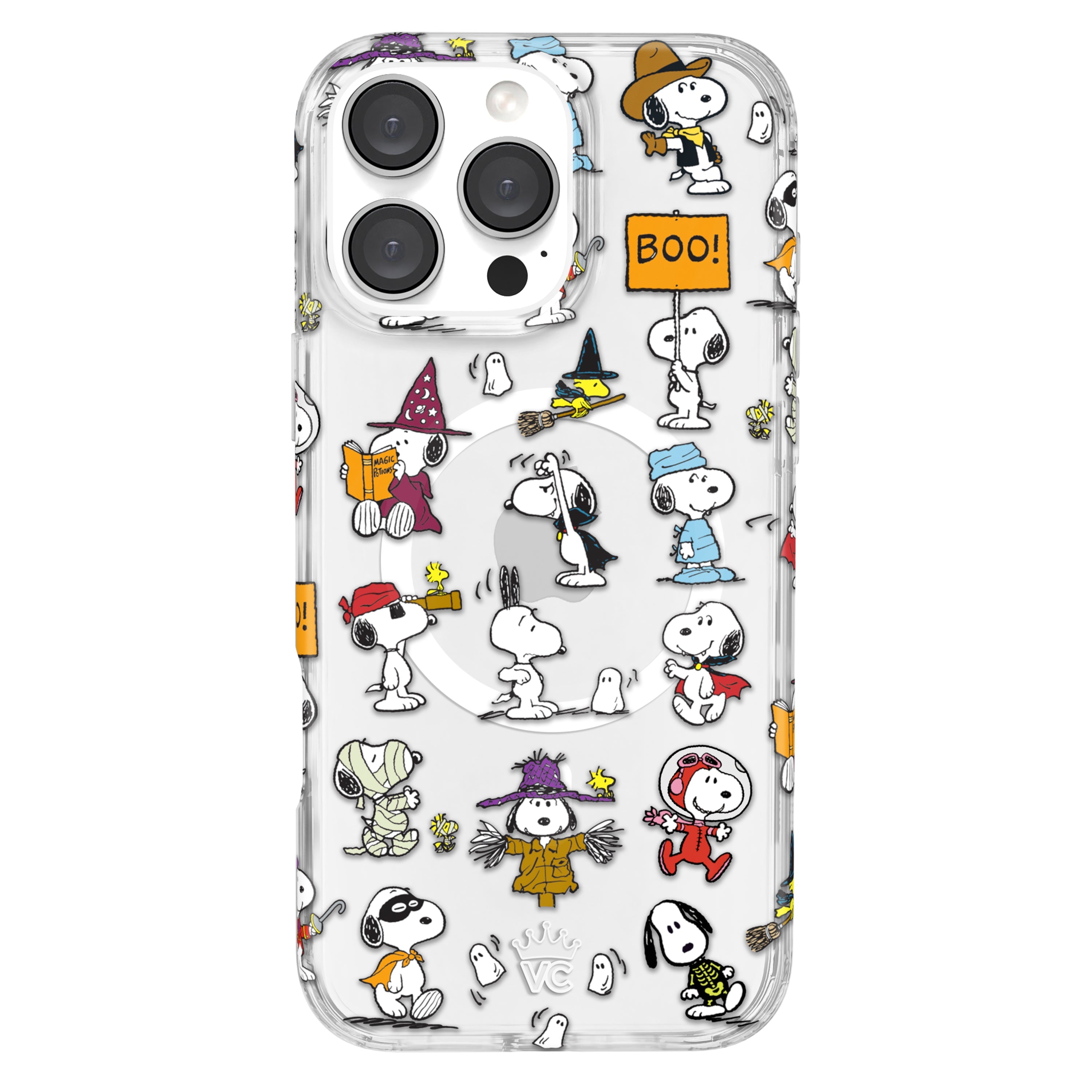 Snoopy Spooky Moods iPhone Case