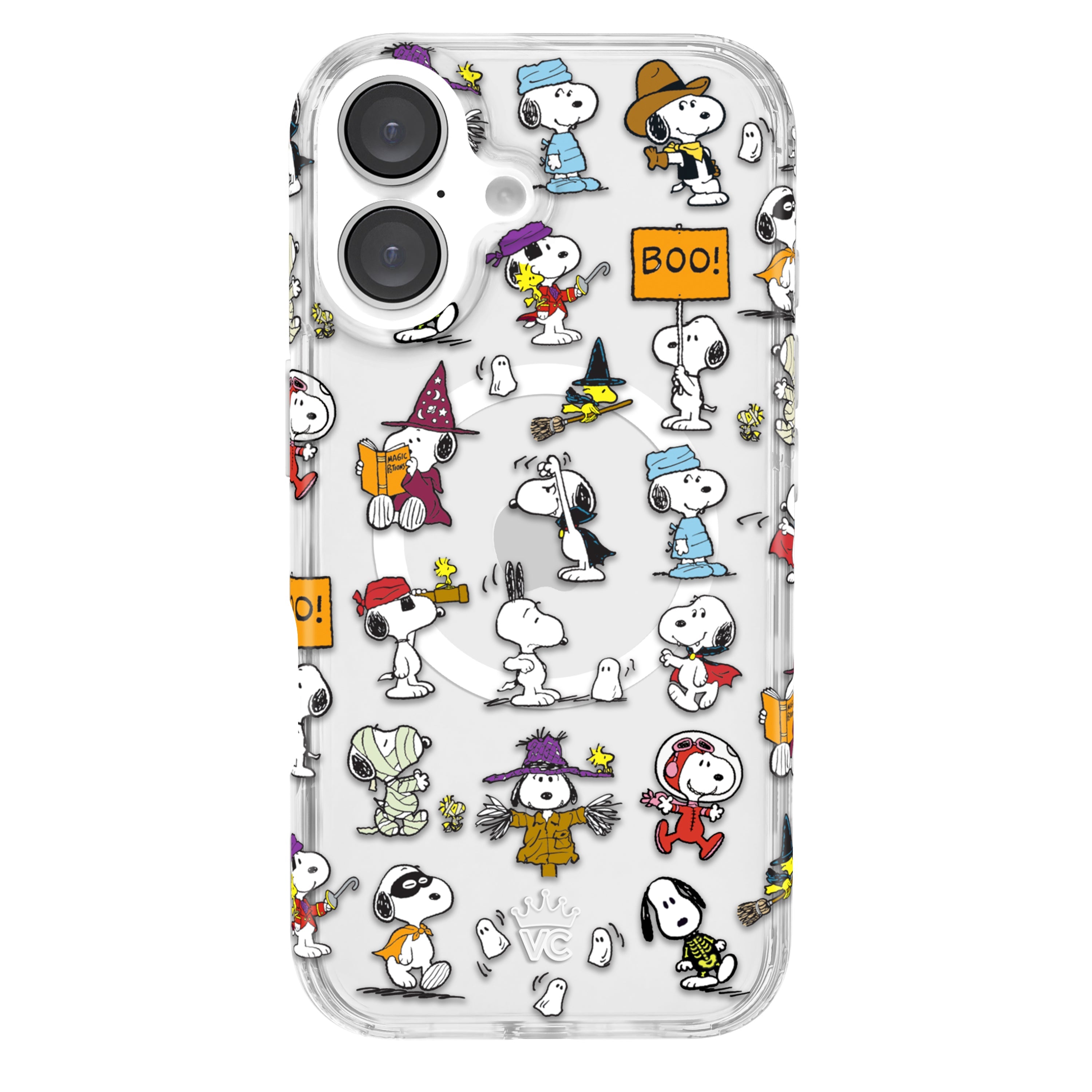 Snoopy Spooky Moods iPhone Case