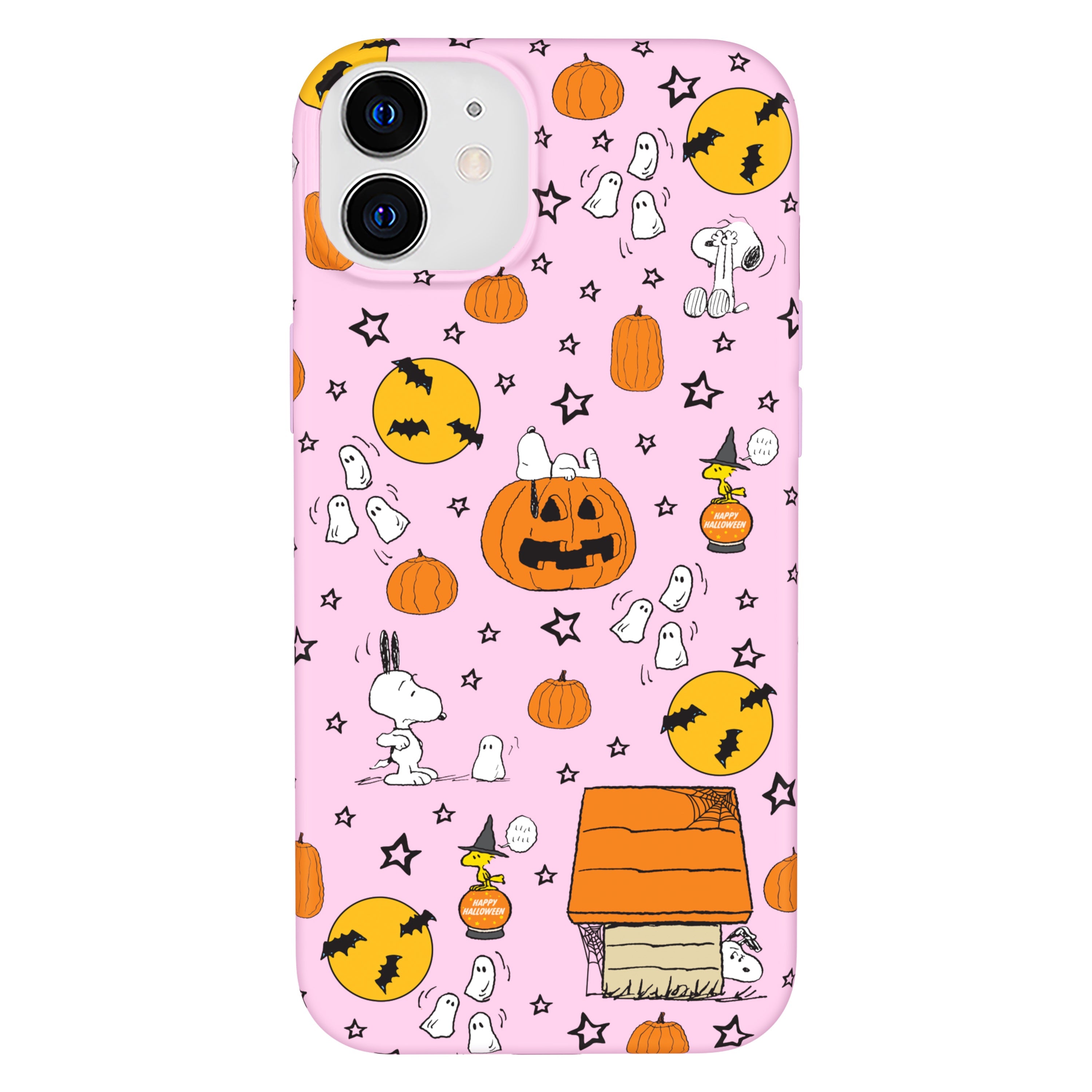 Snoopy Pink Pumpkins iPhone Case