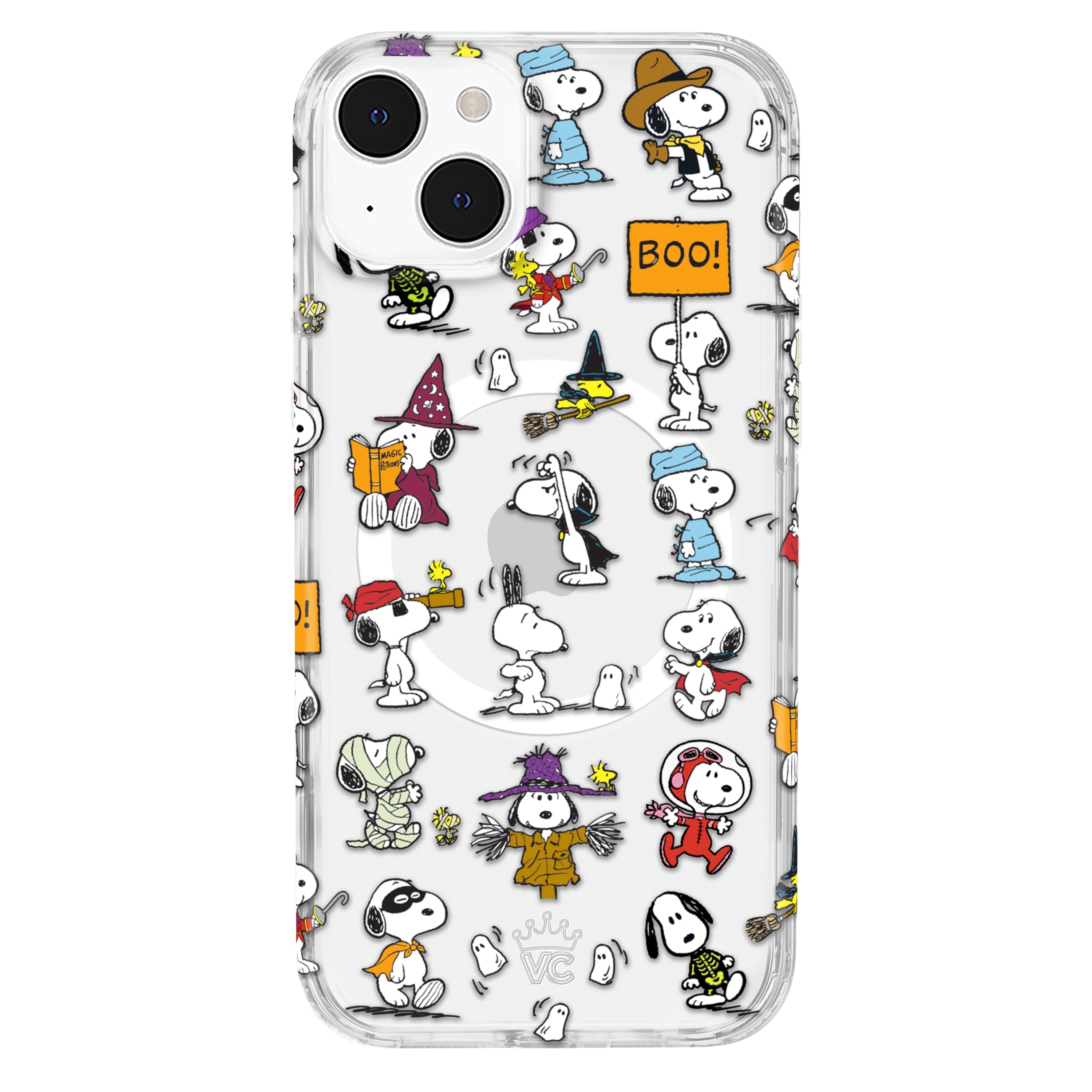 Snoopy Spooky Moods iPhone Case