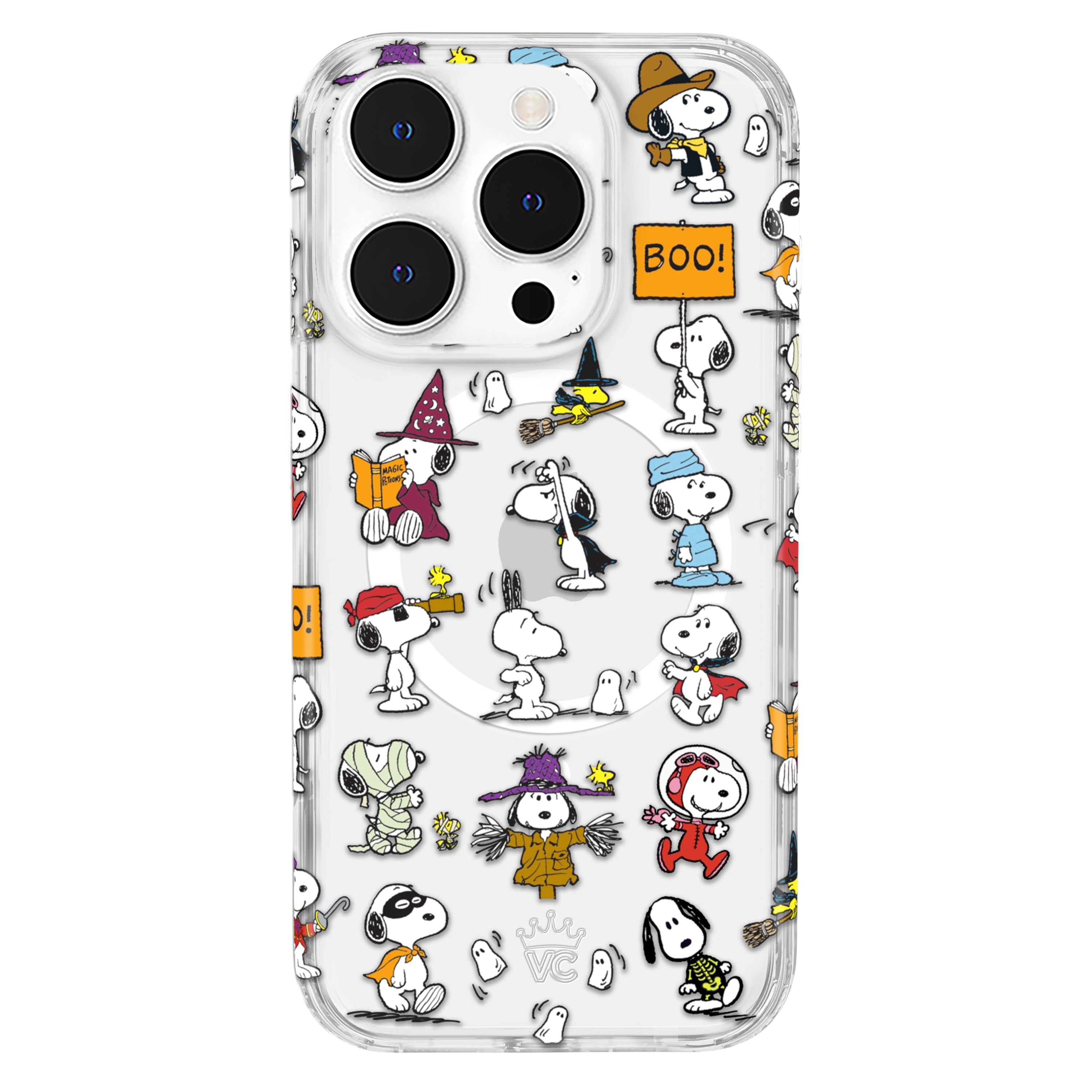 Snoopy Spooky Moods iPhone Case