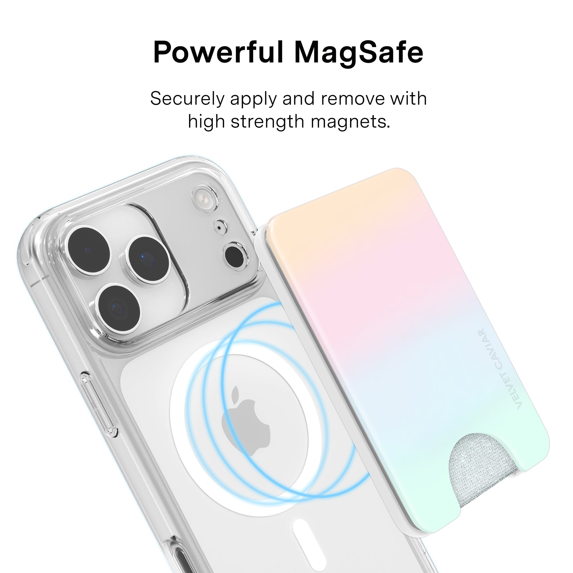 White Opal MagSafe Wallet