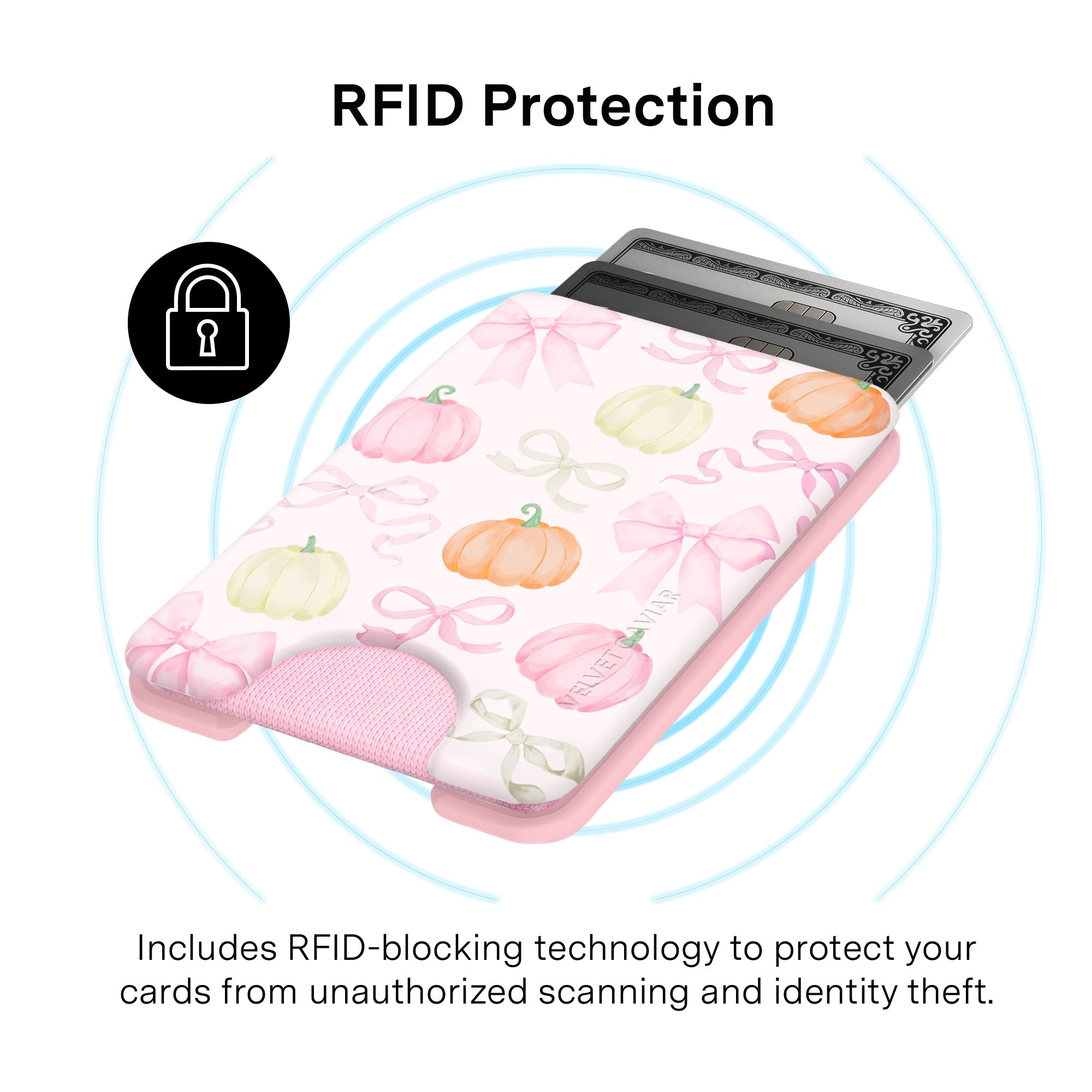 Pink Pumpkin Princess MagSafe Wallet