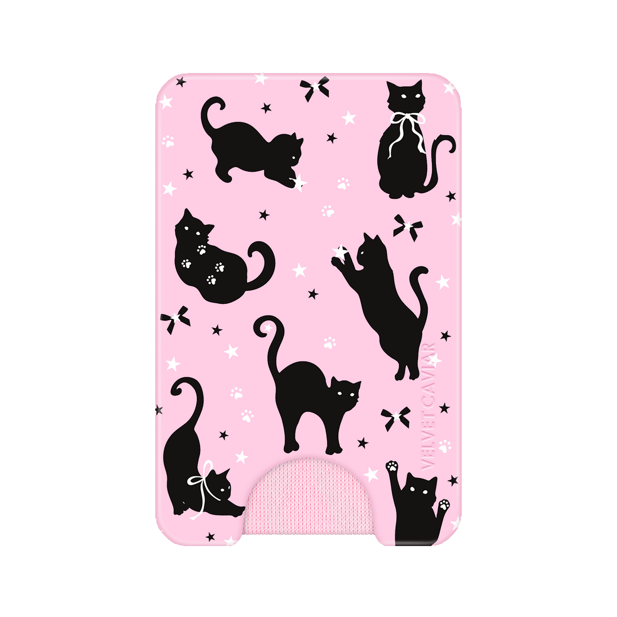 Lucky Kittens Glitter MagSafe Wallet