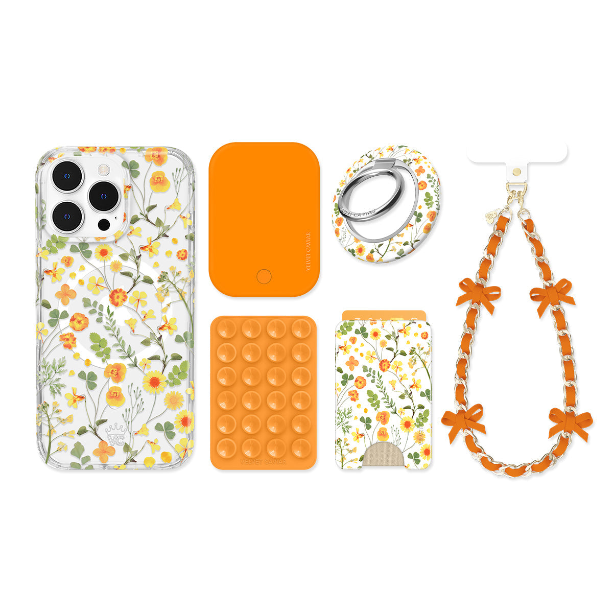 Whimsical Floral iPhone Bundle Set