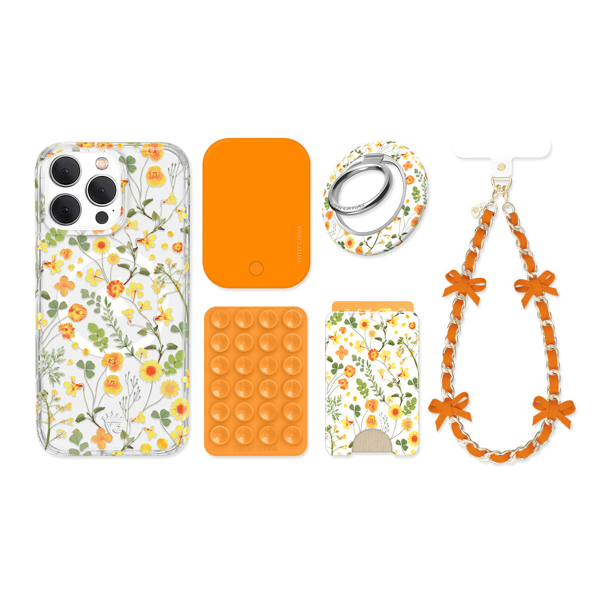 Whimsical Floral iPhone Bundle Set