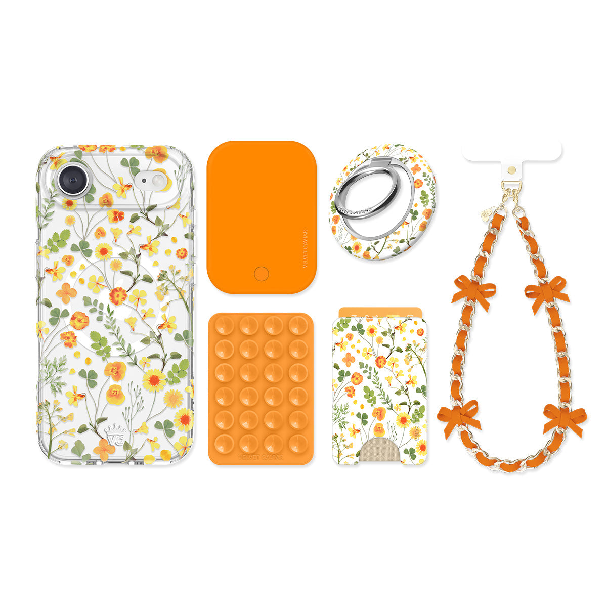 Whimsical Floral iPhone Bundle Set